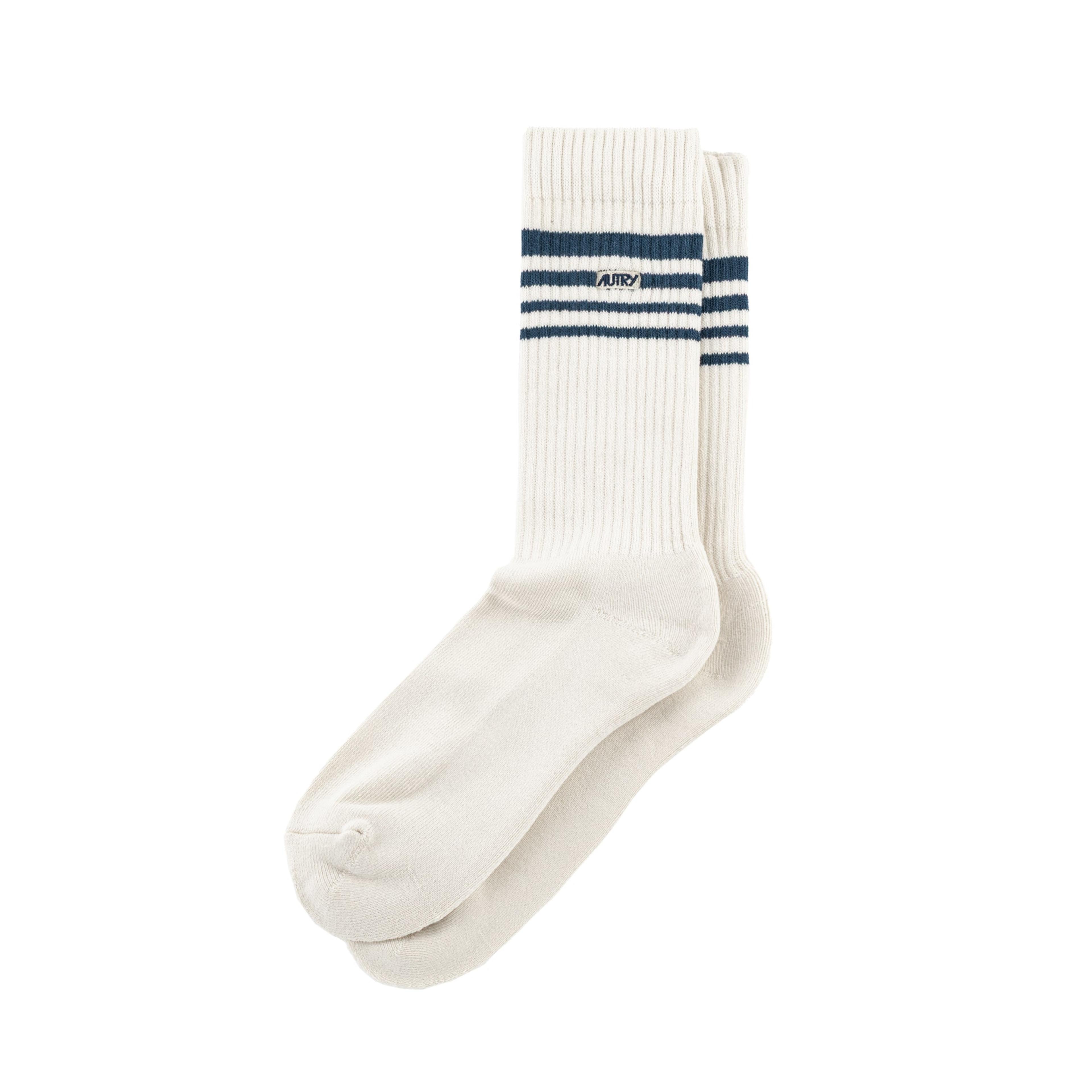 Autry Jacquard Striped Socks