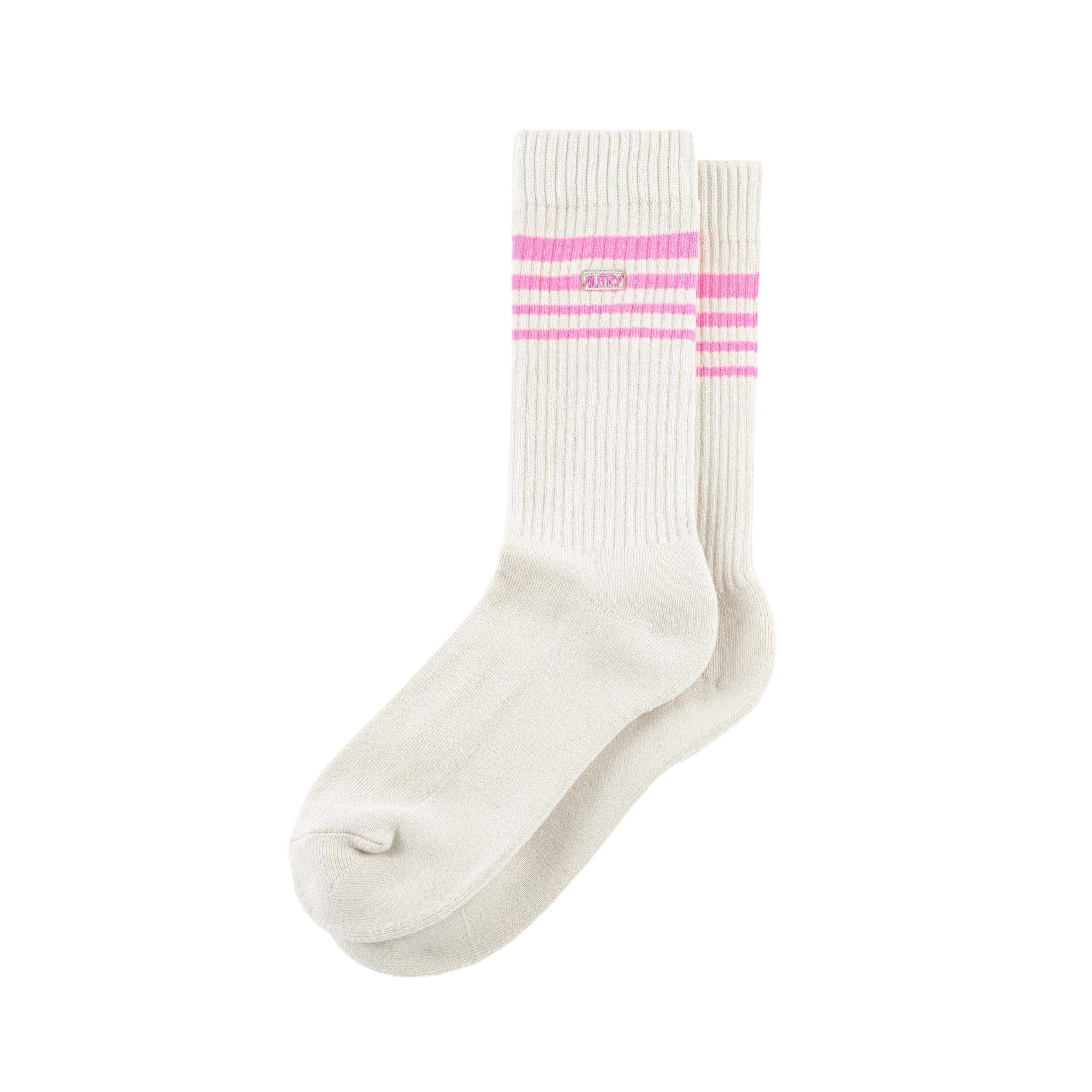 Autry Jacquard Striped Socks