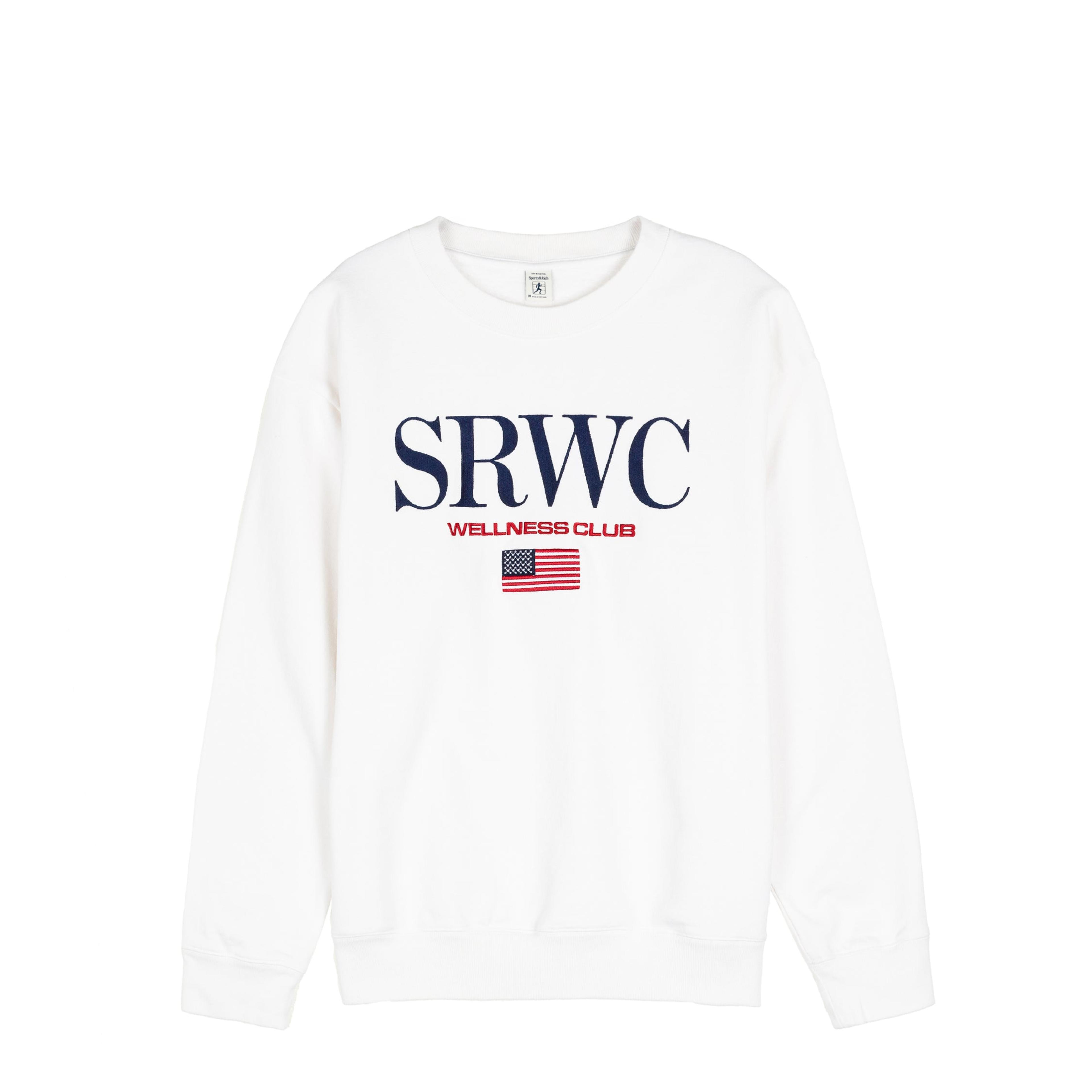 Sporty & Rich Nautical Embroidered Crewneck