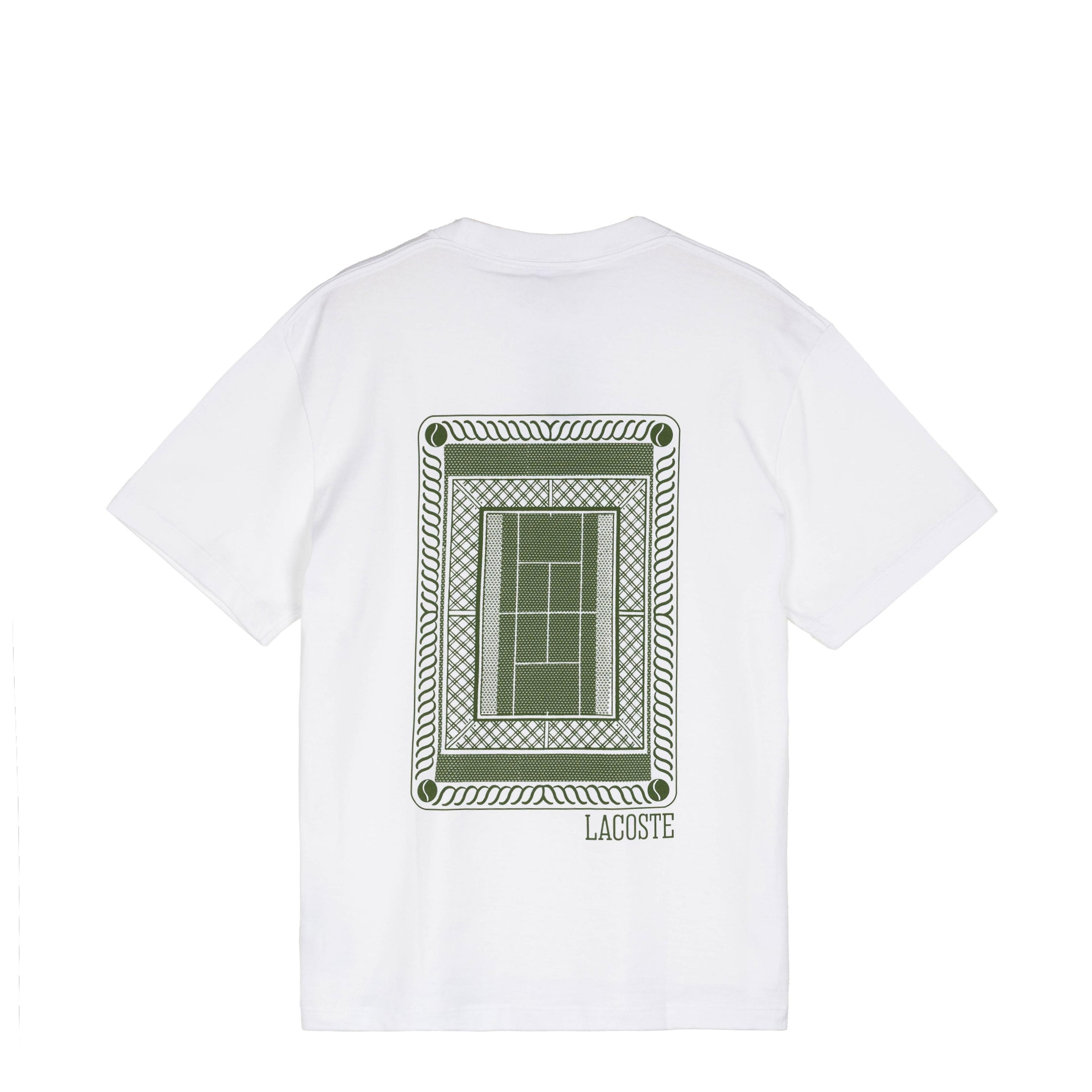 Lacoste Tennis Court Print T-Shirt