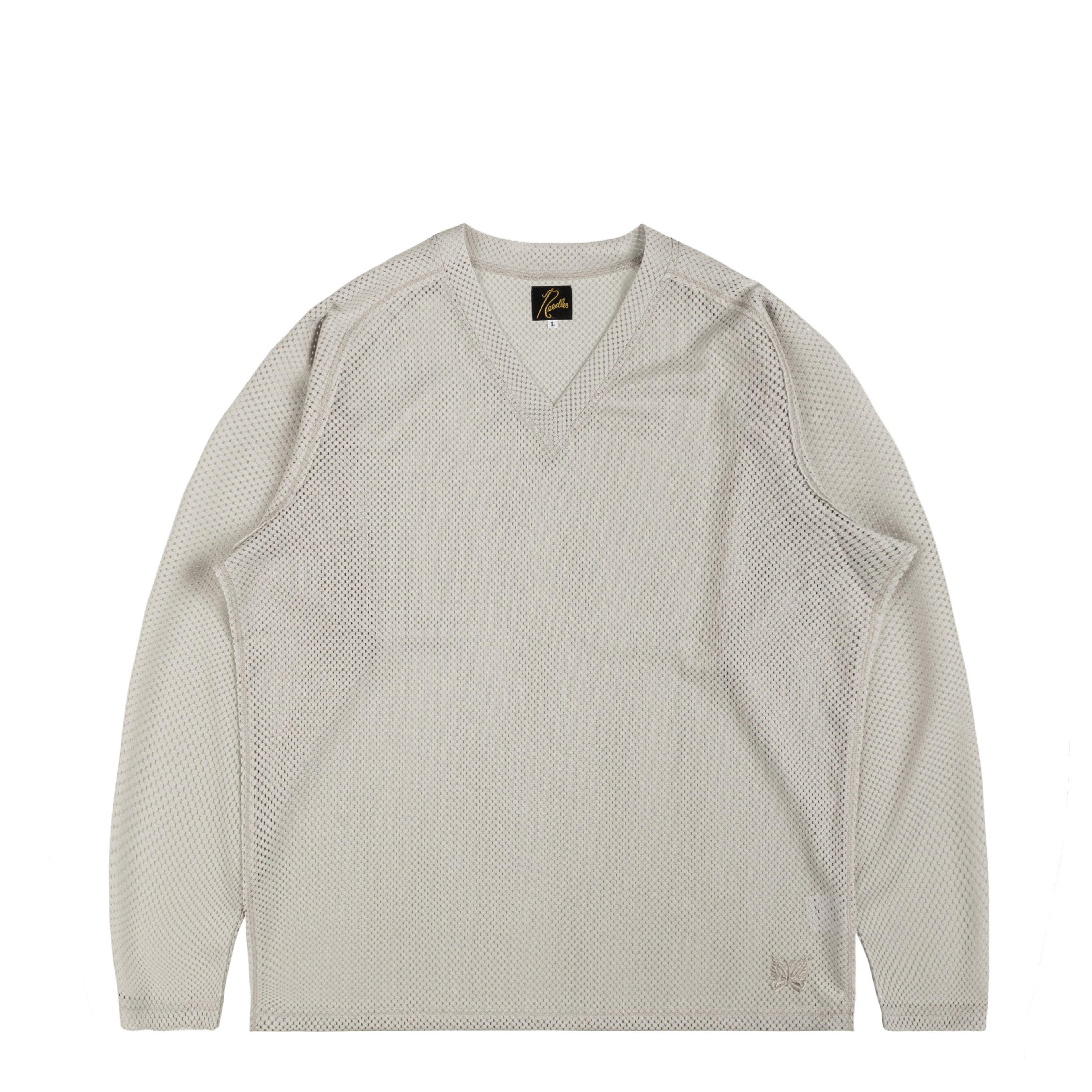Needles L/S V-Neck Tee - Raschel Lace