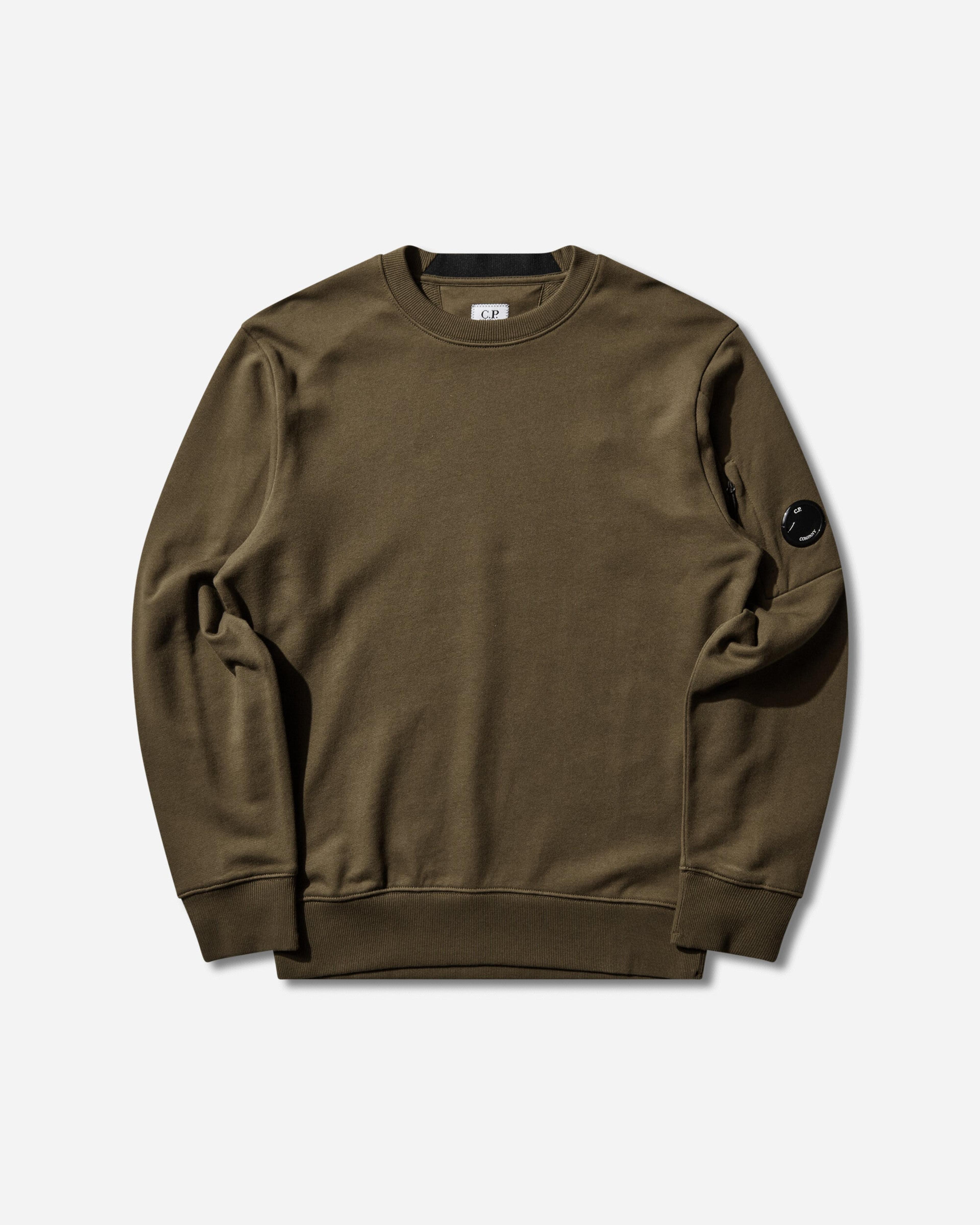 Men's Diagonal Raised Fleece Crewneck Sweatshirt Ivy Green