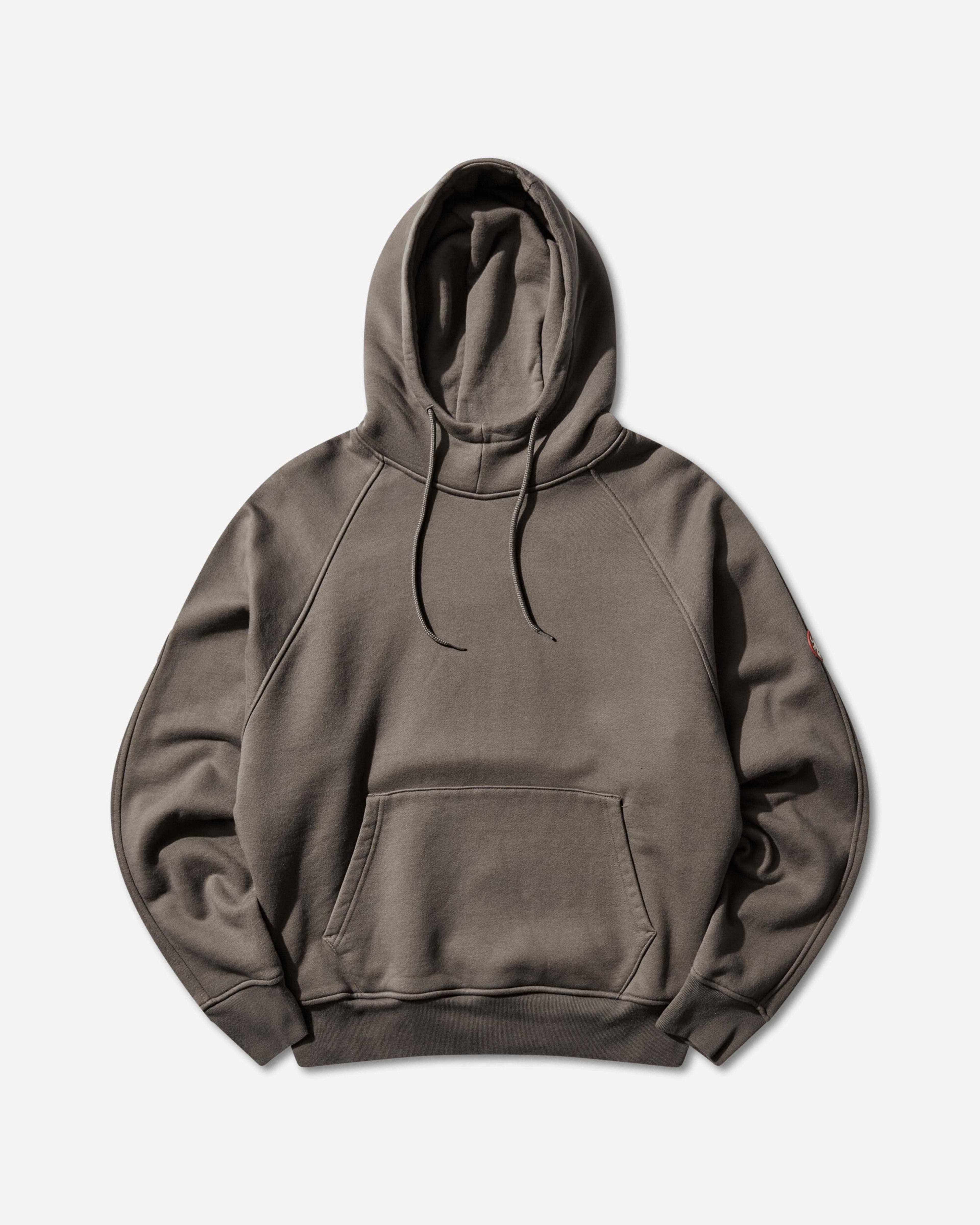 Men's Solid Big Heavy Hoodie Khaki