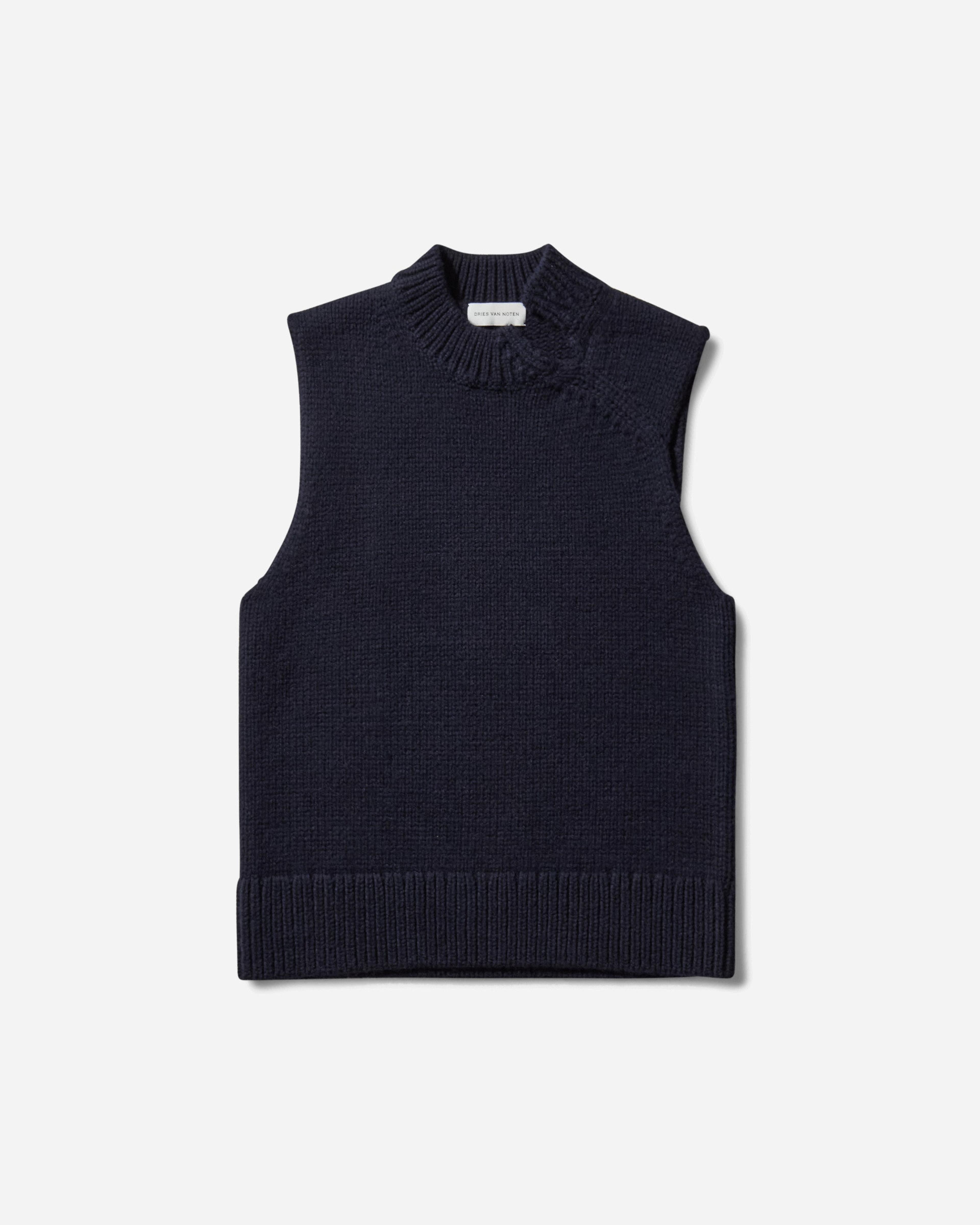 Men's Sleeveless Sweater Navy