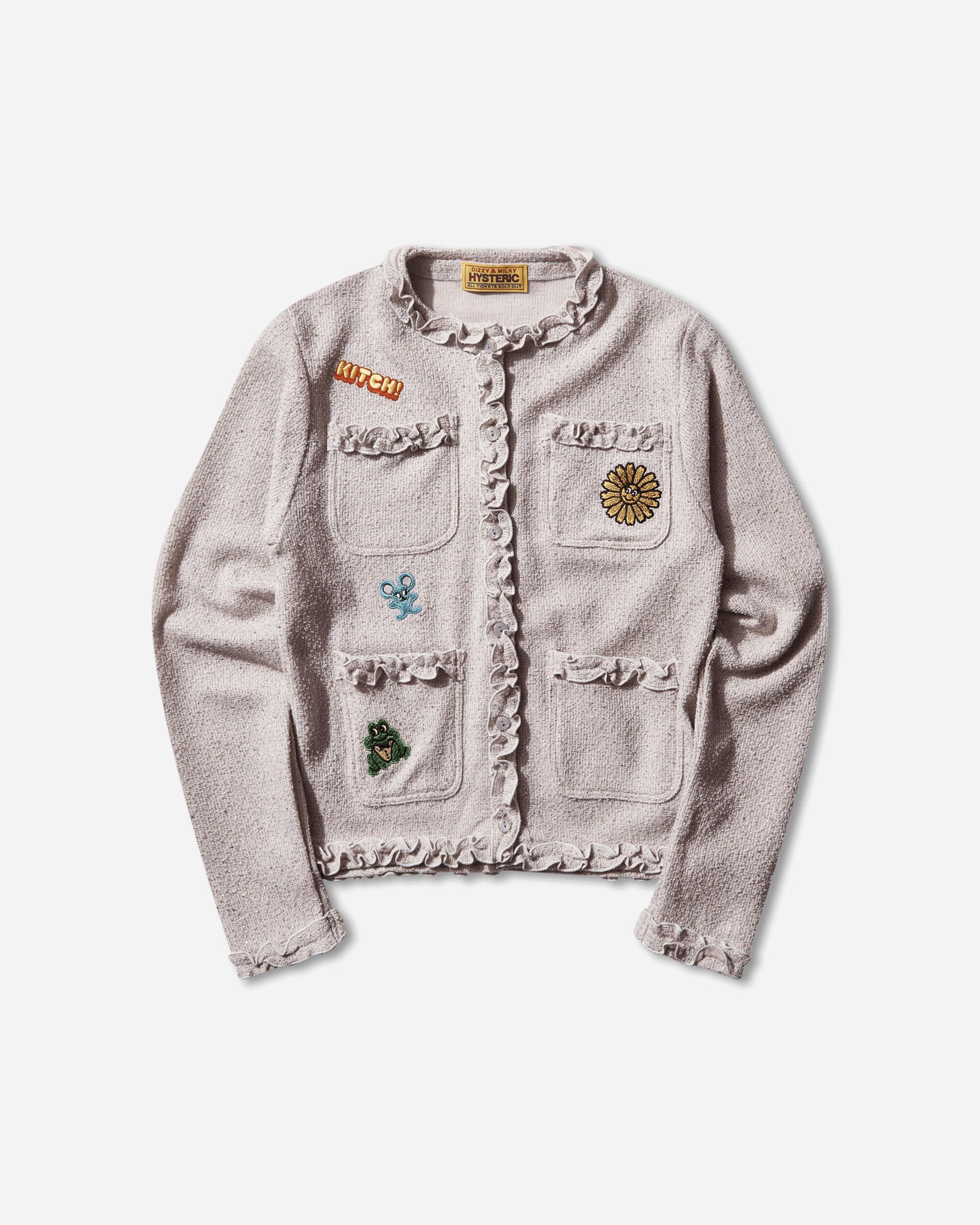 Women's Flower Power Patch Jacket Purple