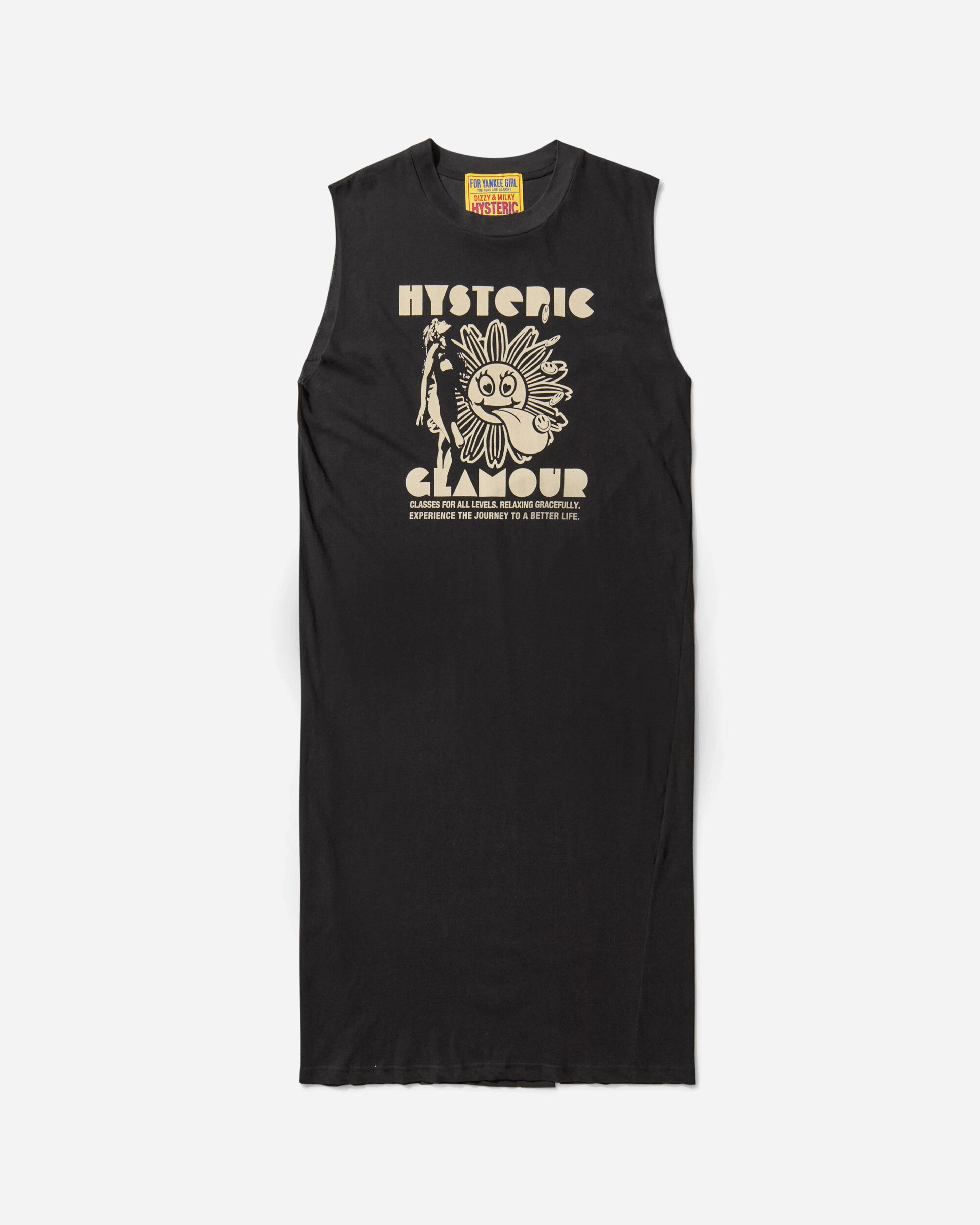 Women's Flower Trippin Dress Black
