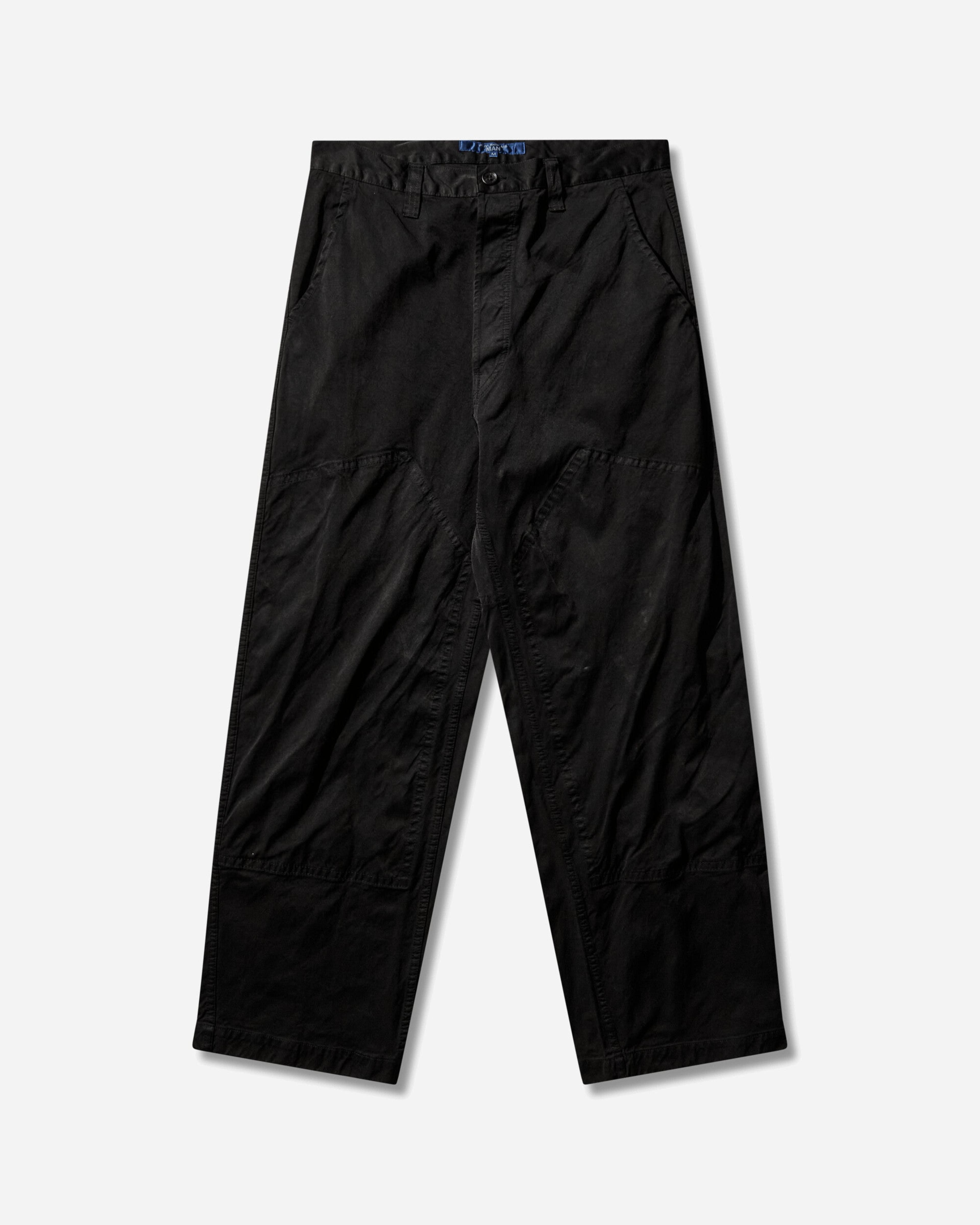 Men's Garment Dyed Nylon Pants Black