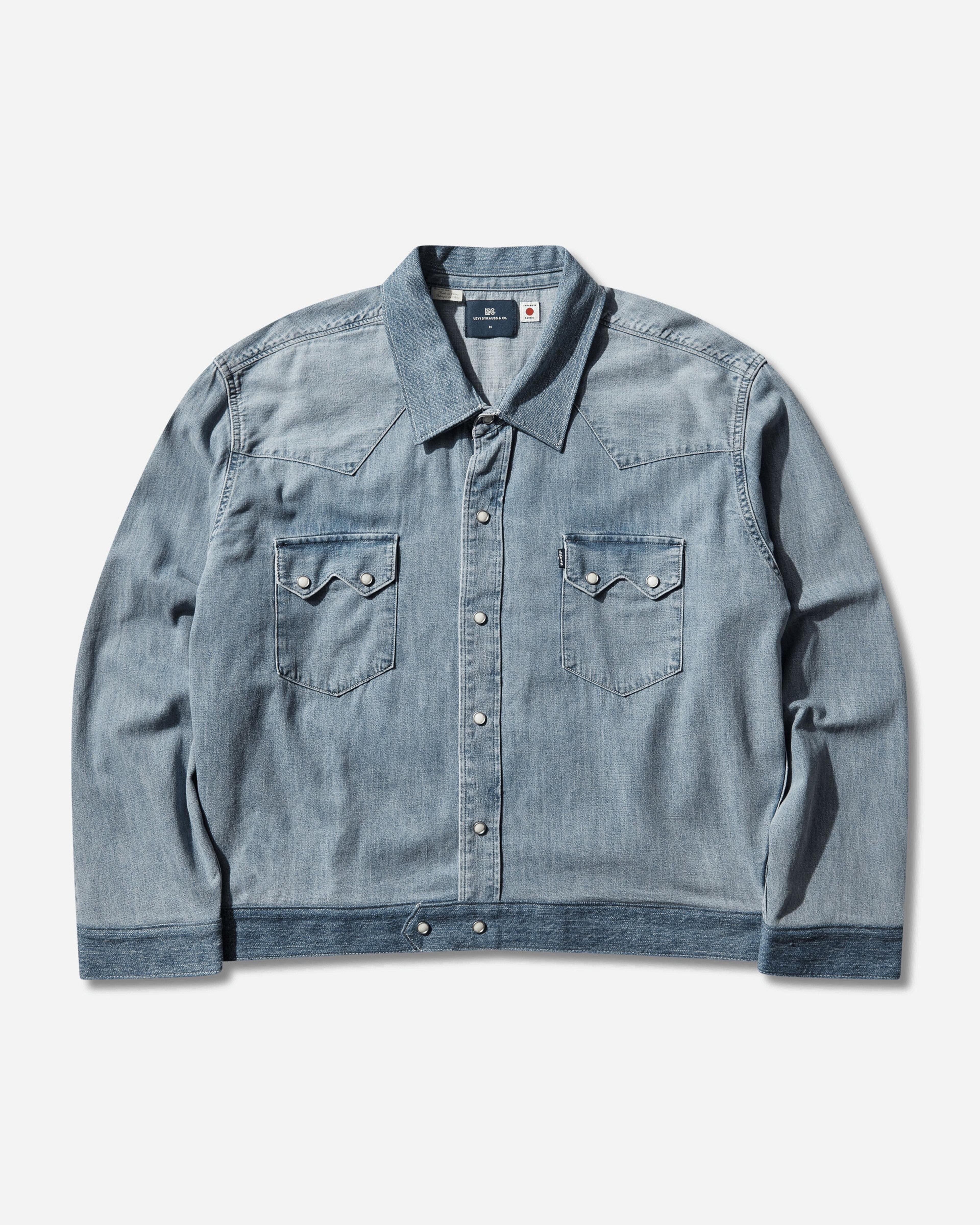 Men's Blue Tab Customized Sawtooth Jacket Blue