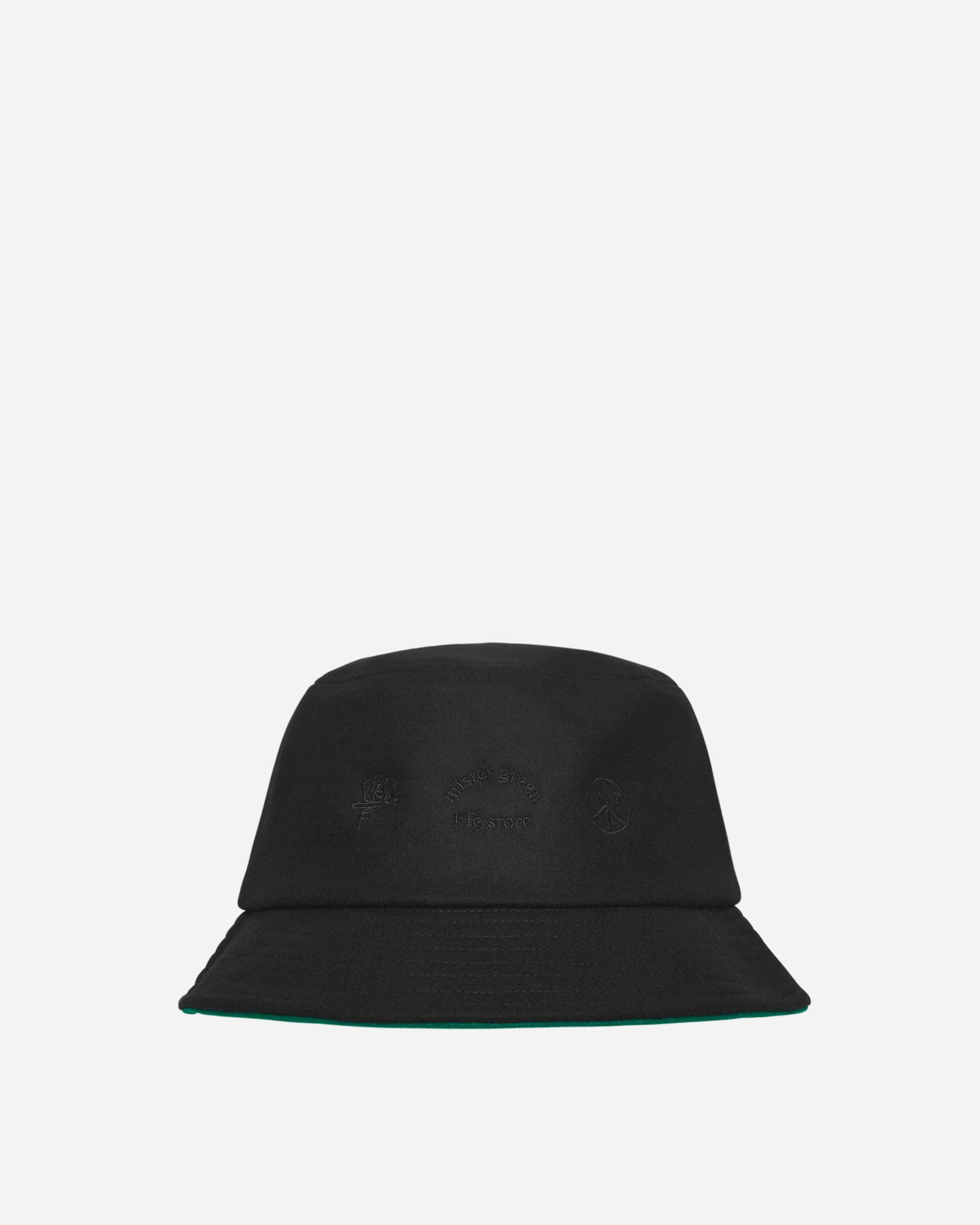 Trifecta Bucket Hat Black