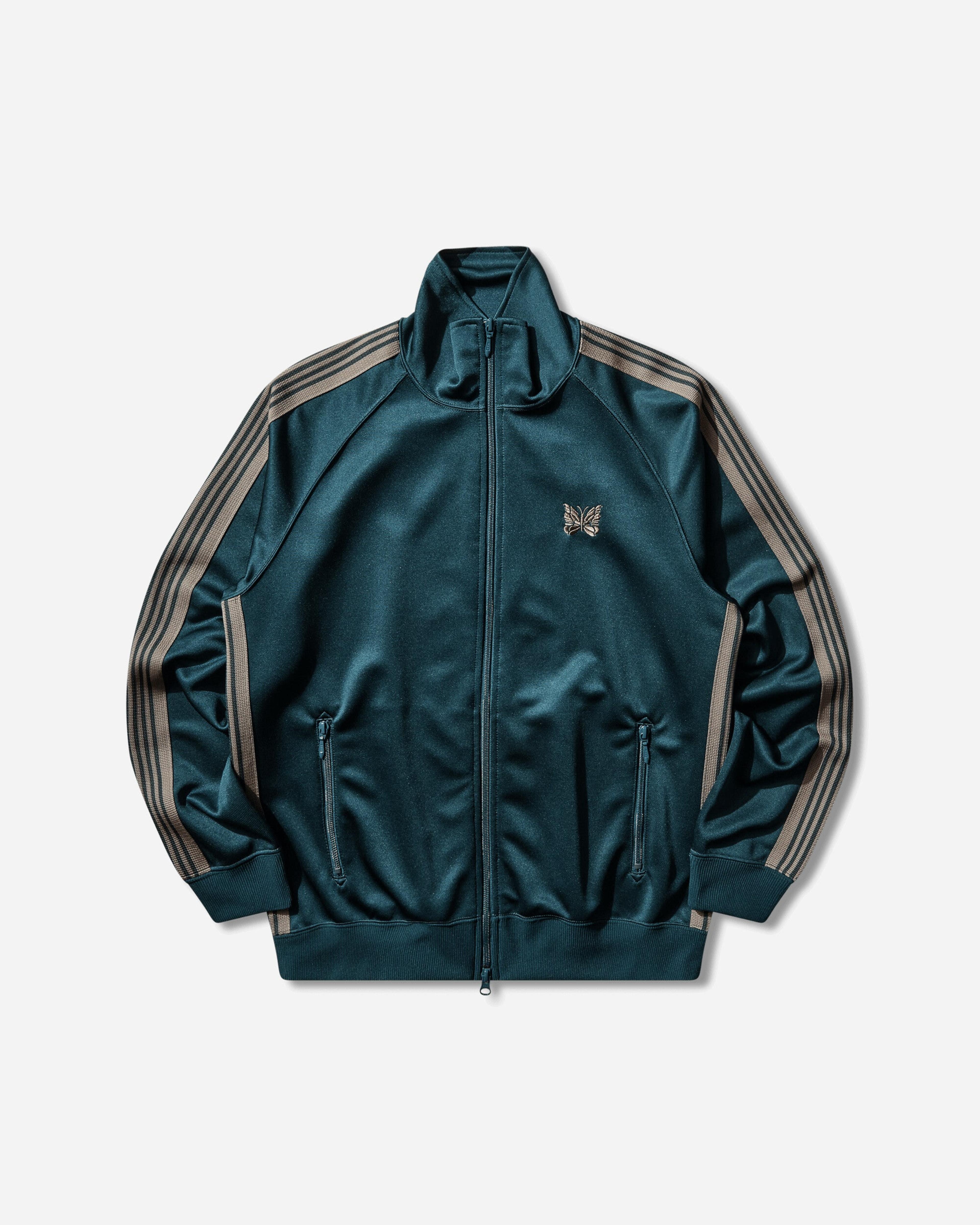 Men's Poly Smooth Track Jacket Green