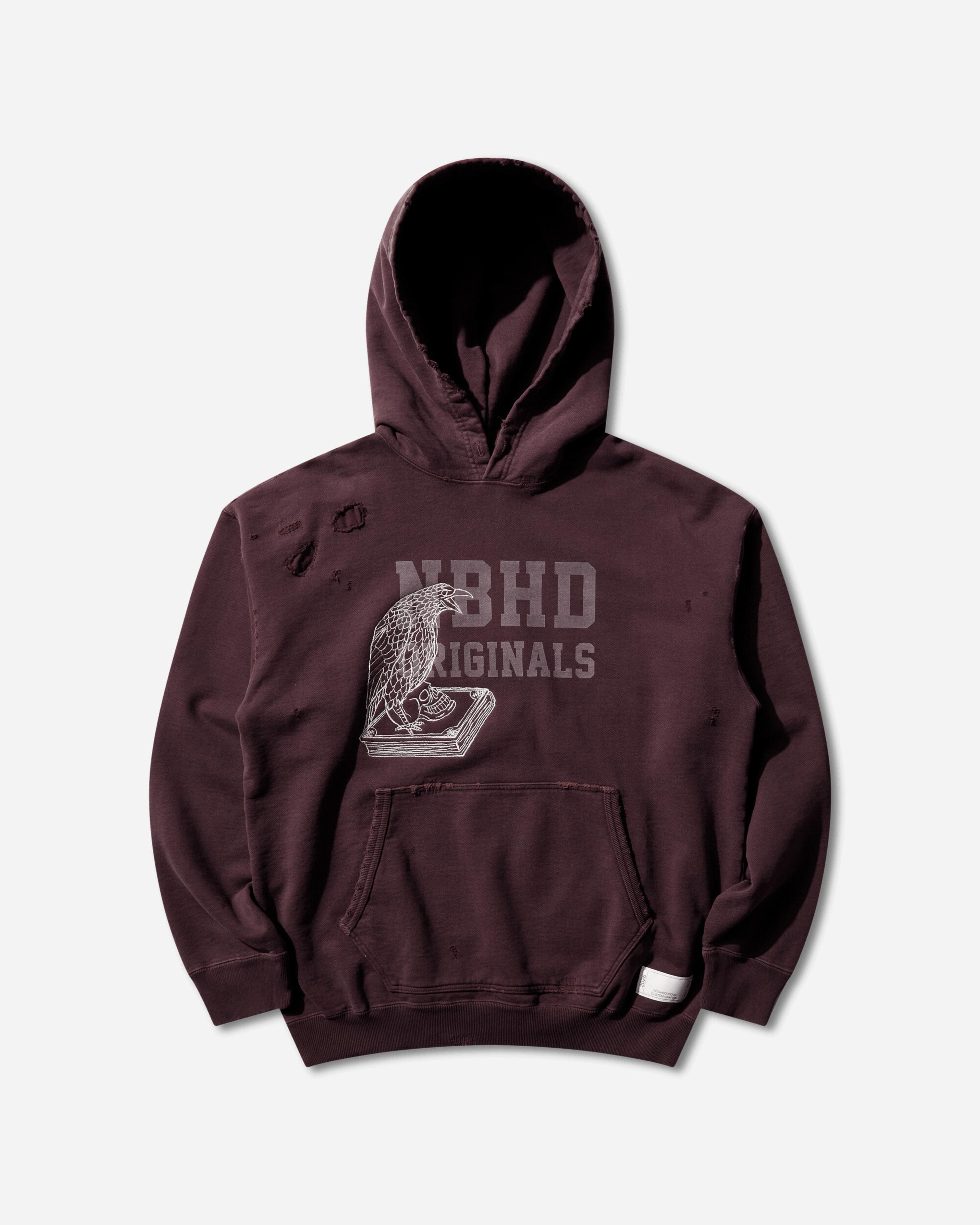 Men's Savage Sweat Hoodie Burgundy