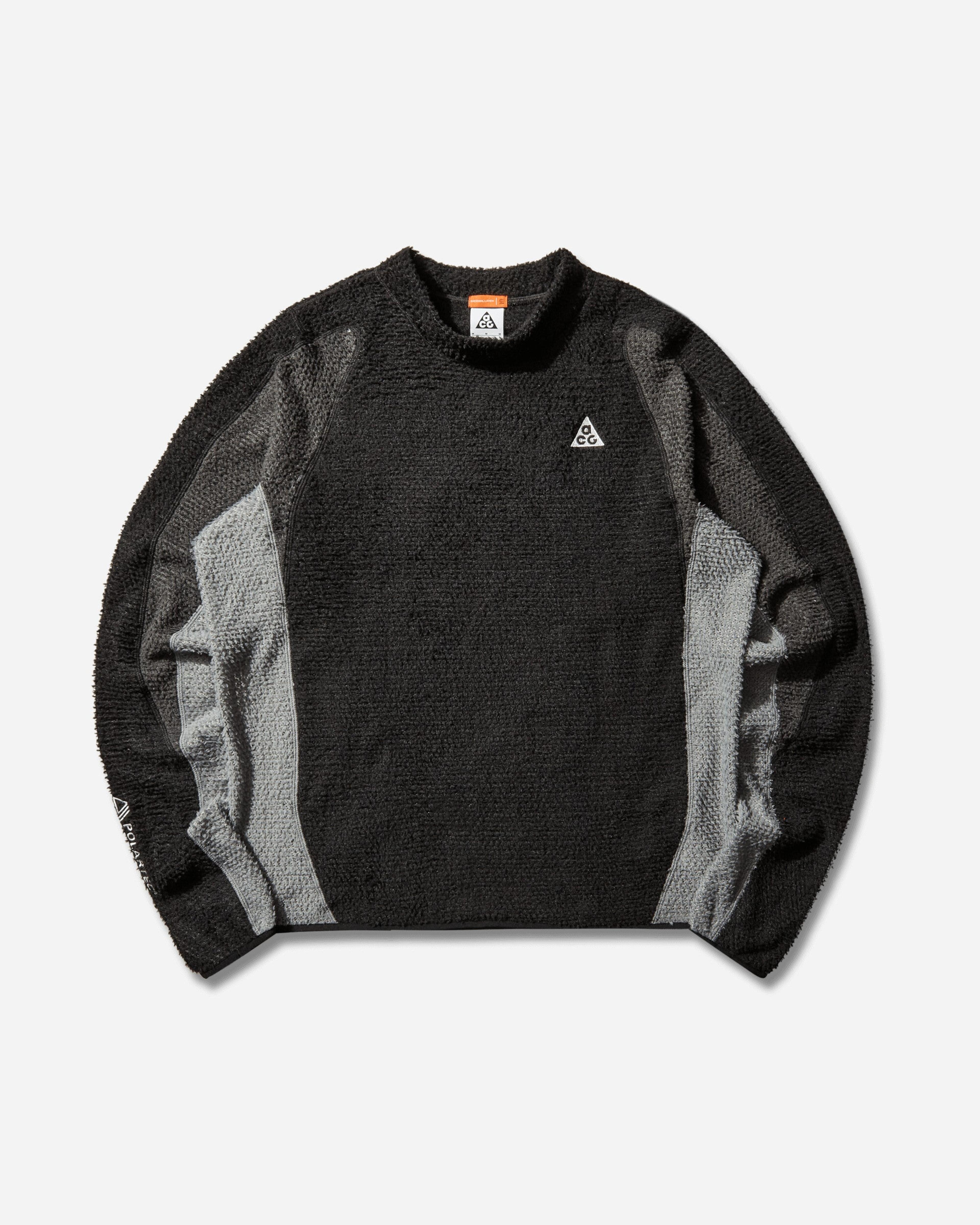 Men's ACG 'Wolf Tree' Fleece Crewneck Sweatshirt Black / Anthracite