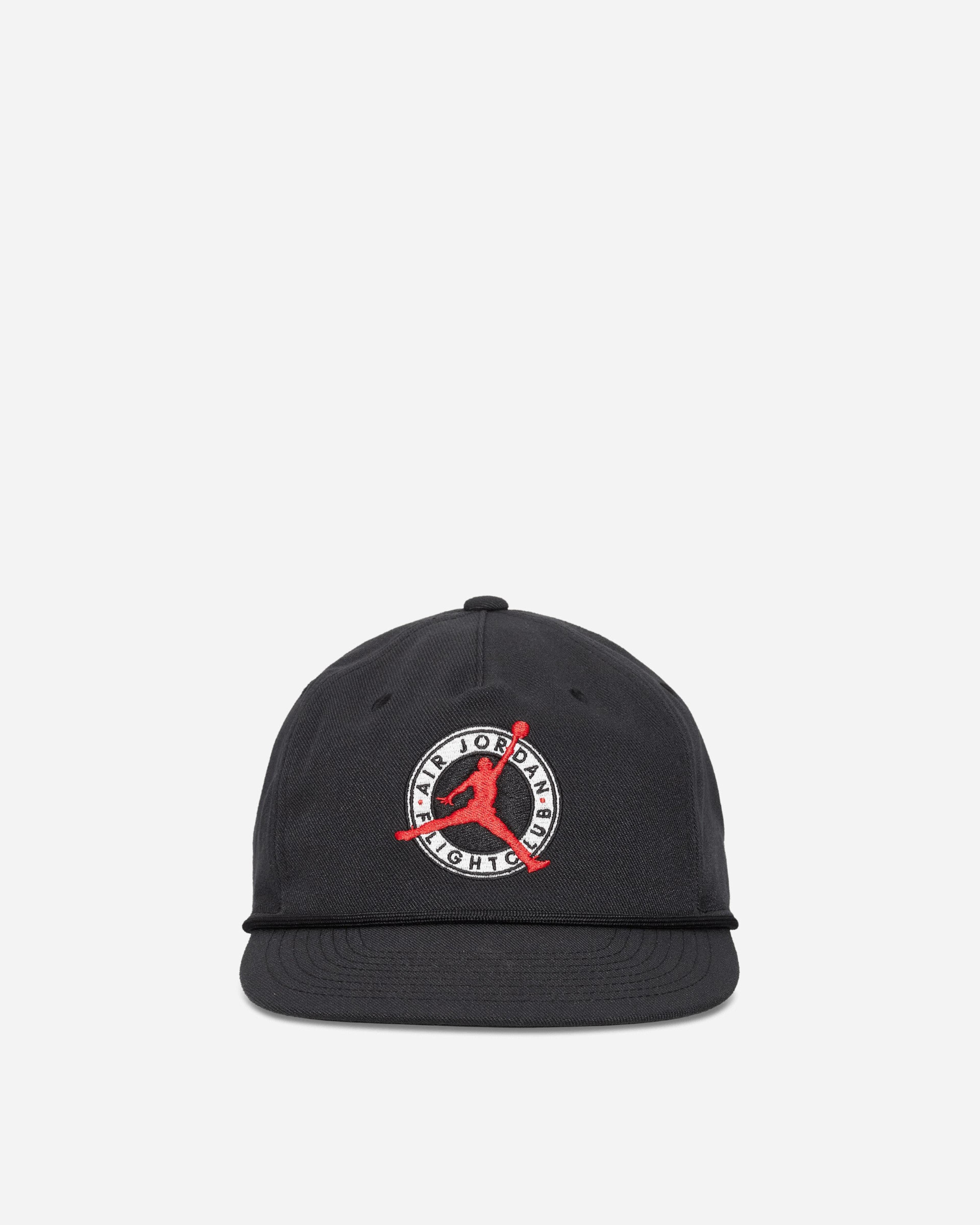 Flight Club Pro Unstructured Flat Bill Hat Black