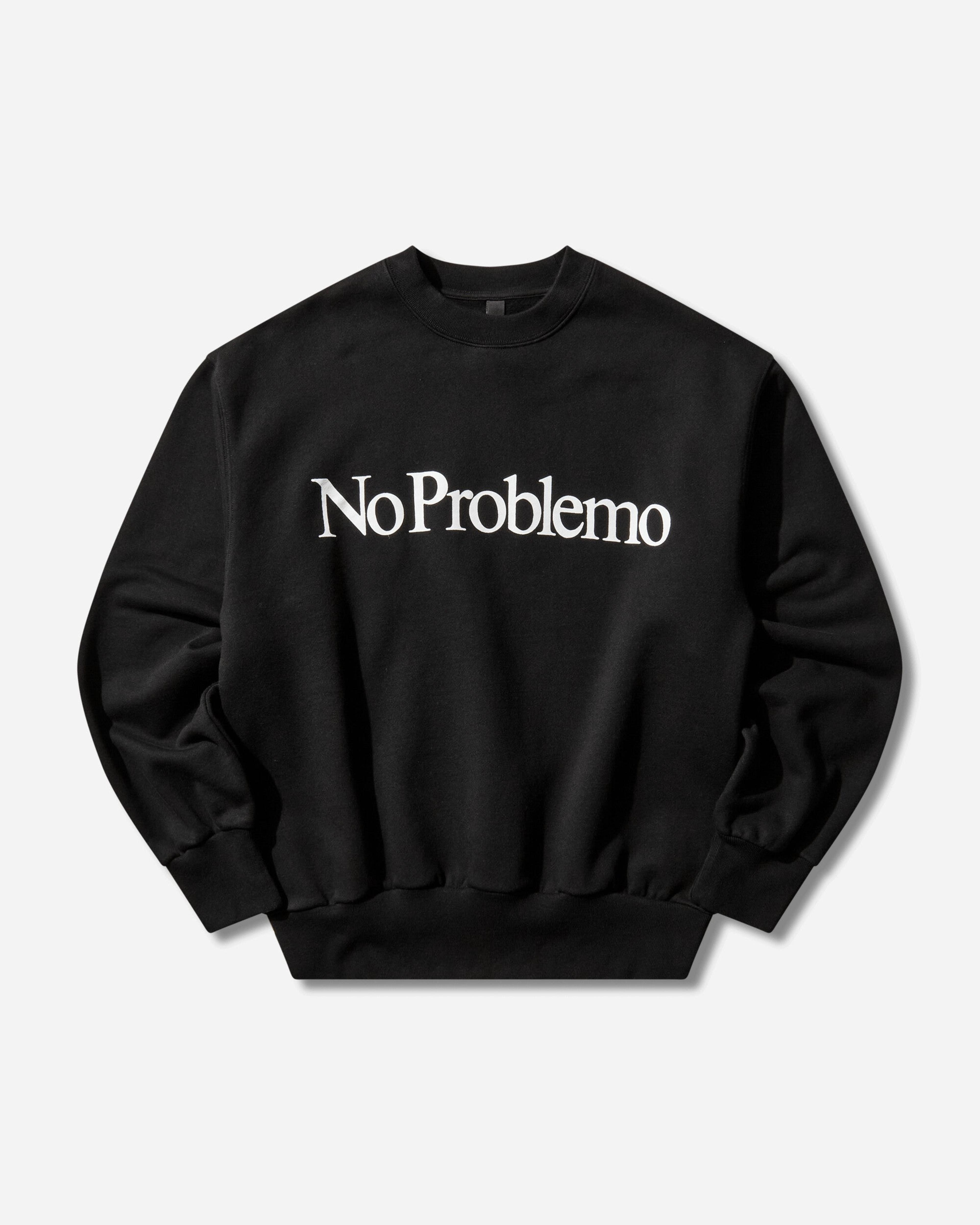 Logo Crewneck Sweatshirt Black