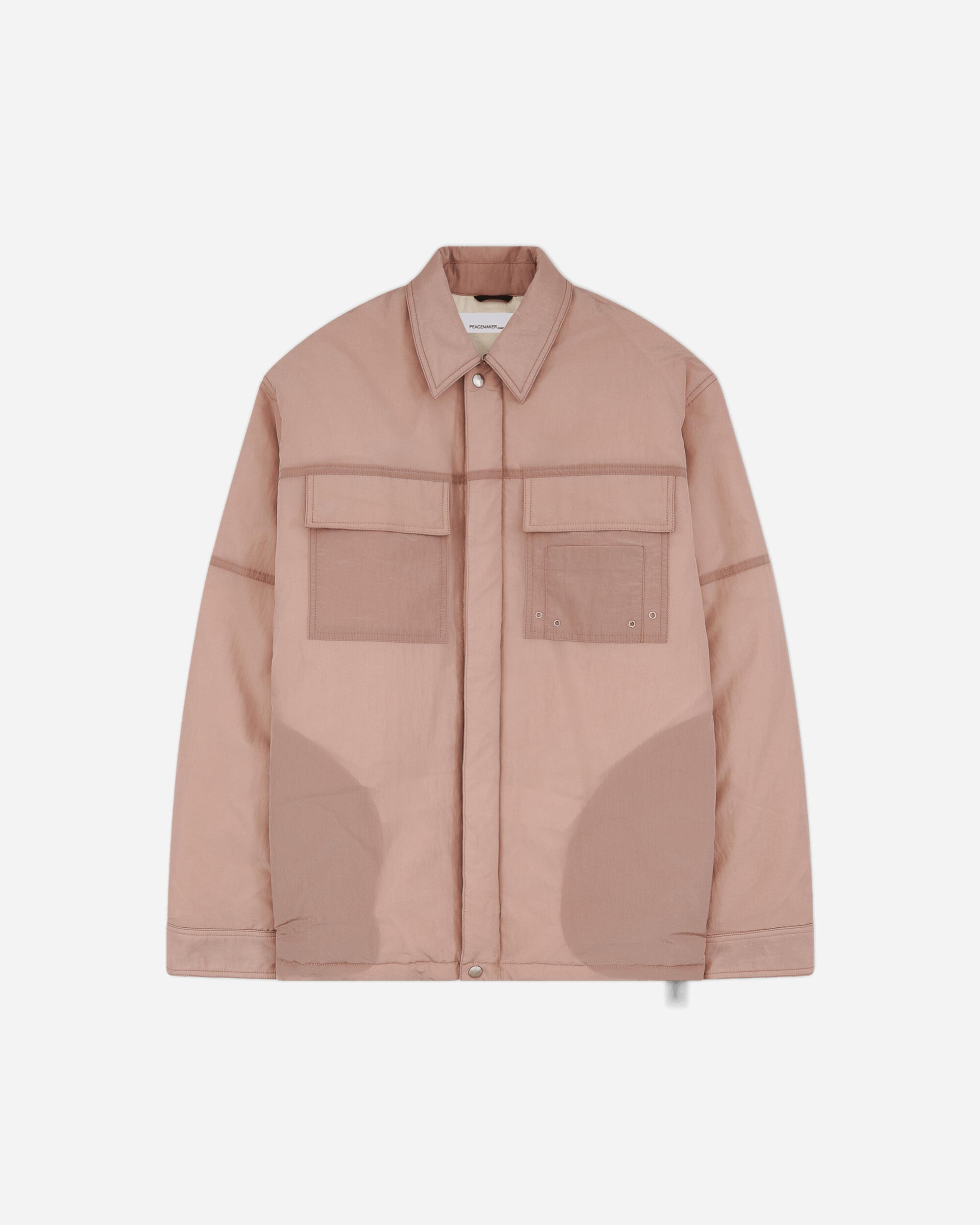 Men's Padded Overshirt Lilac