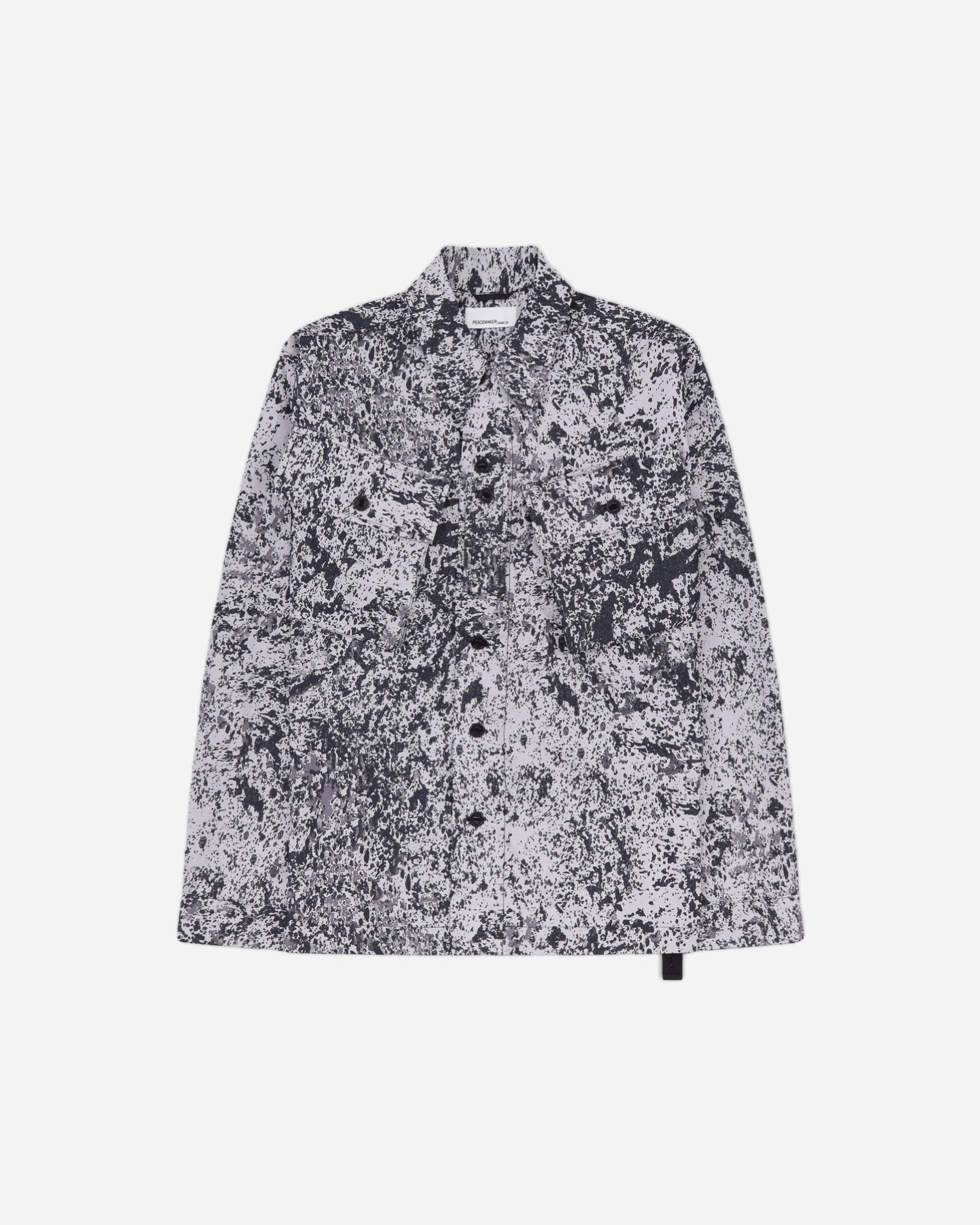 Men's Military Cargo Shirt Ash