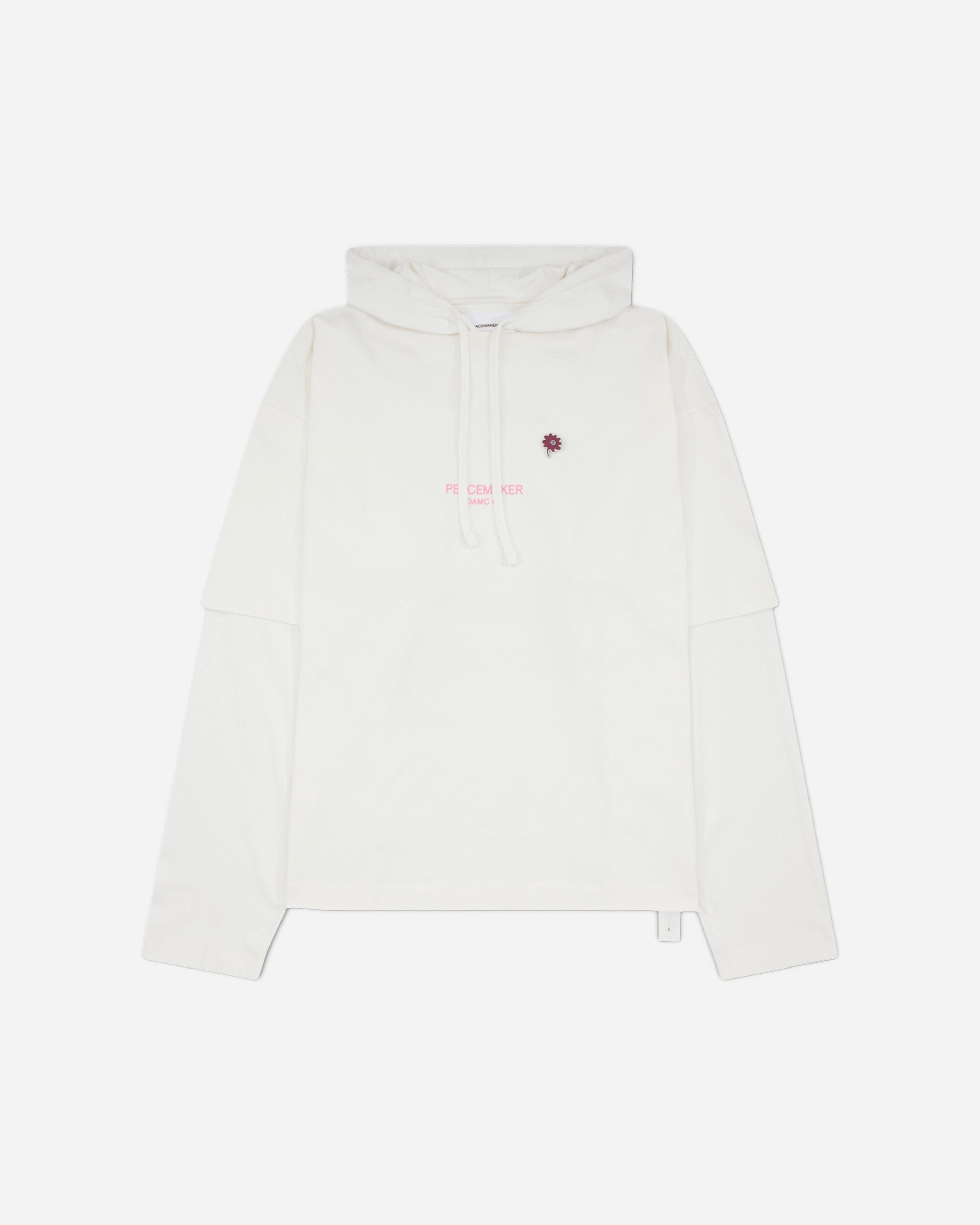 Men's Dynamo Print Hooded T-Shirt White