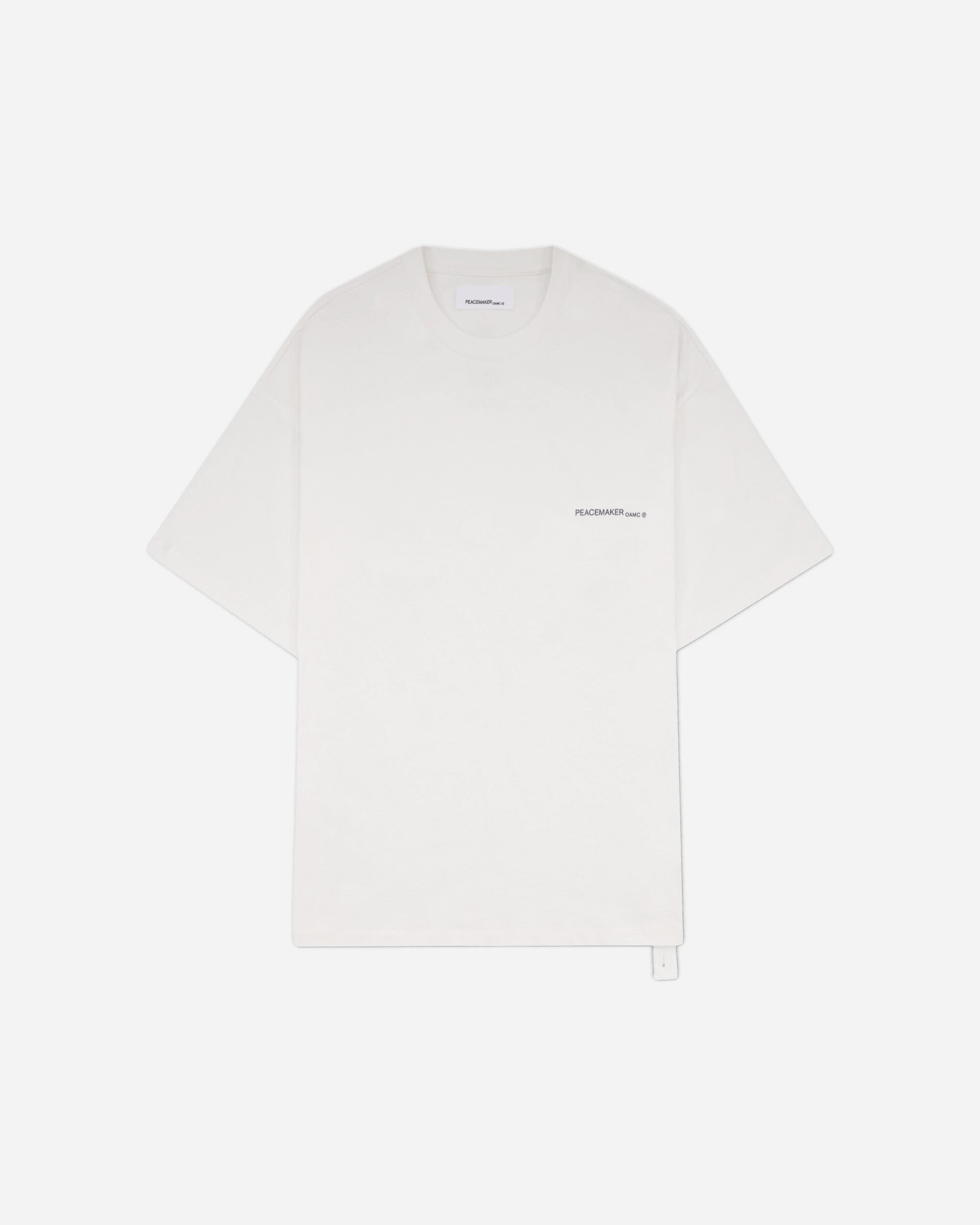 Men's Tree Over Print Oversized Fit T-Shirt White