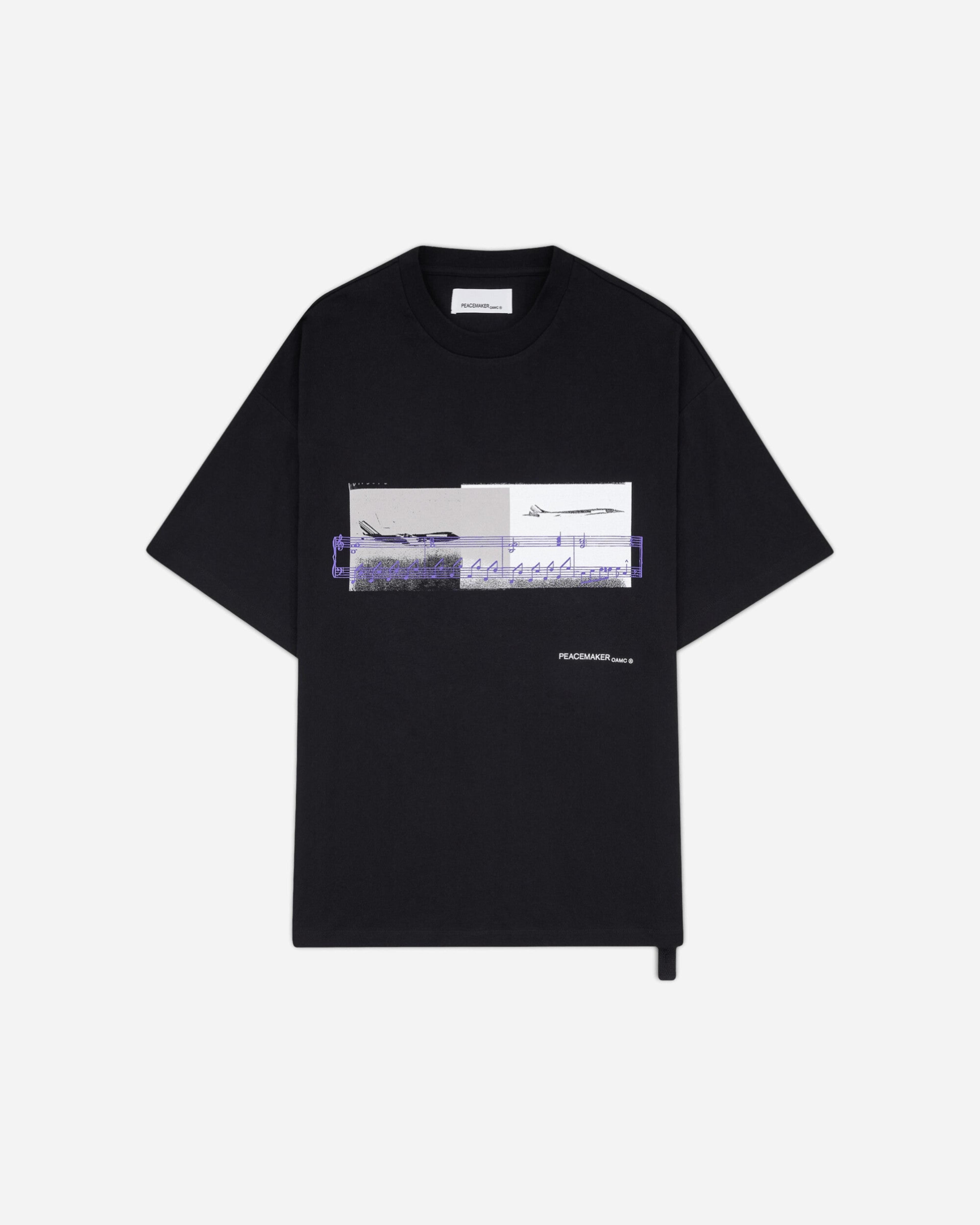 Men's Halfway To Nowhere Print Regular Fit T-Shirt Black