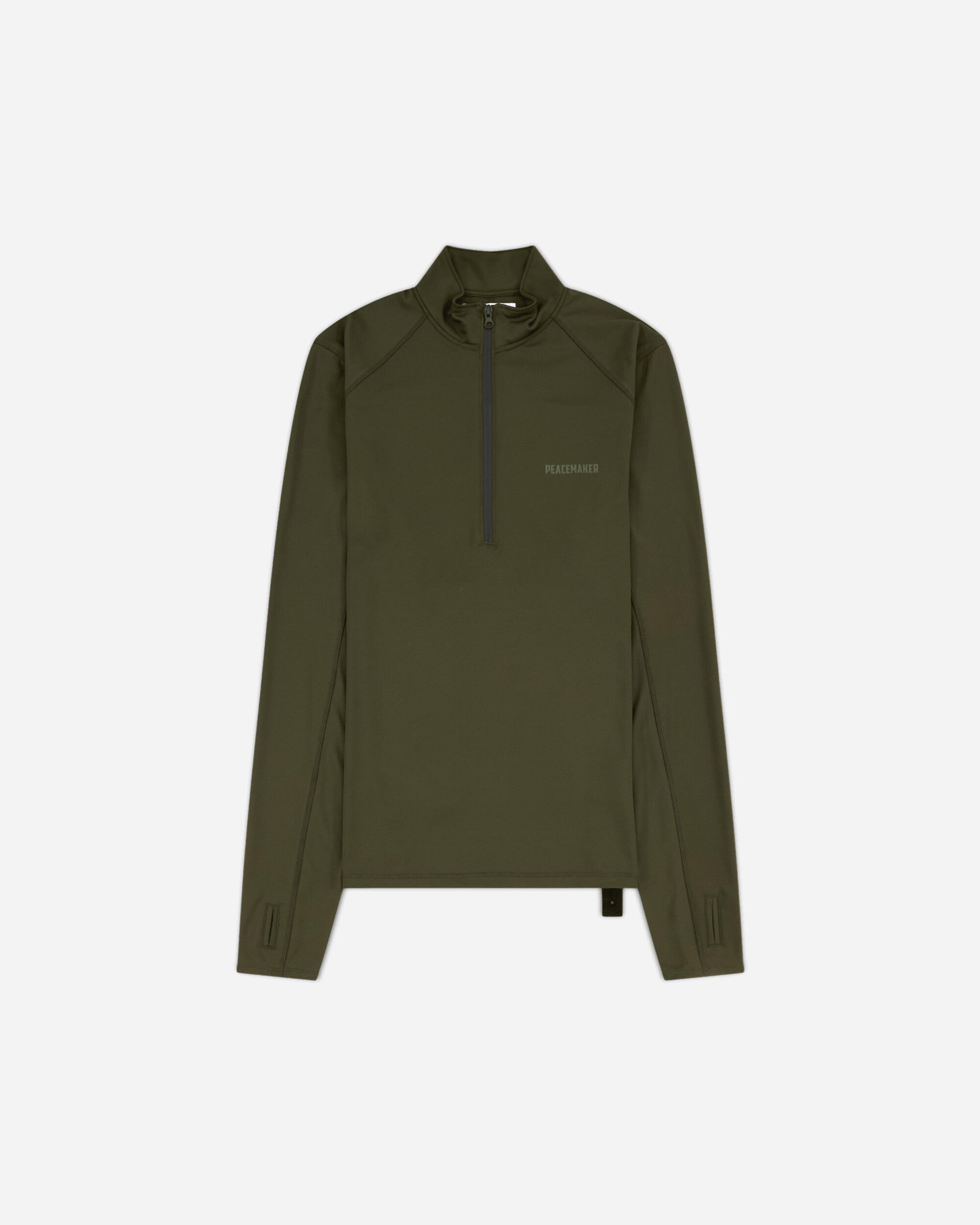 Men's Technical Top Military Green