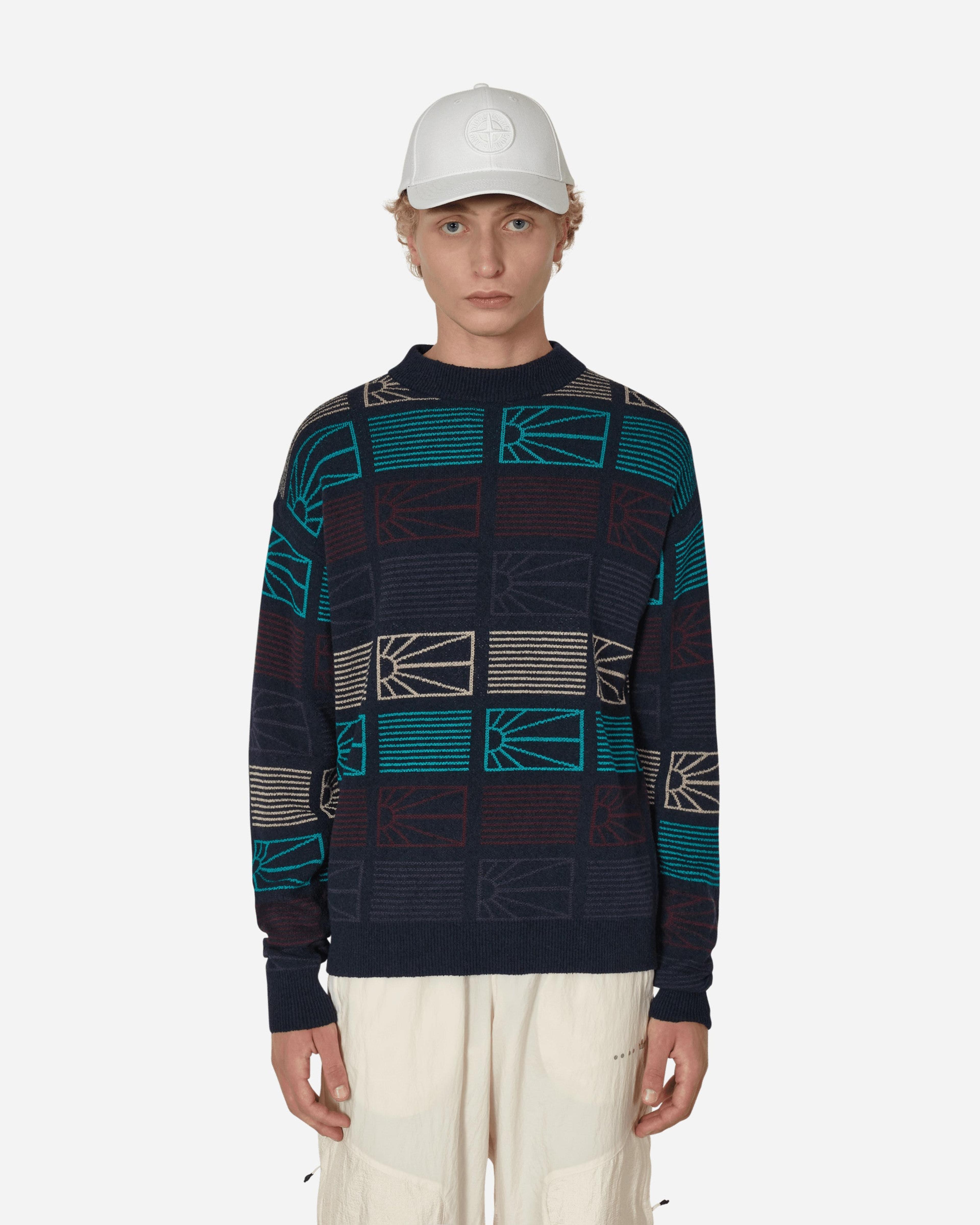 Logo Crewneck Sweater Blue