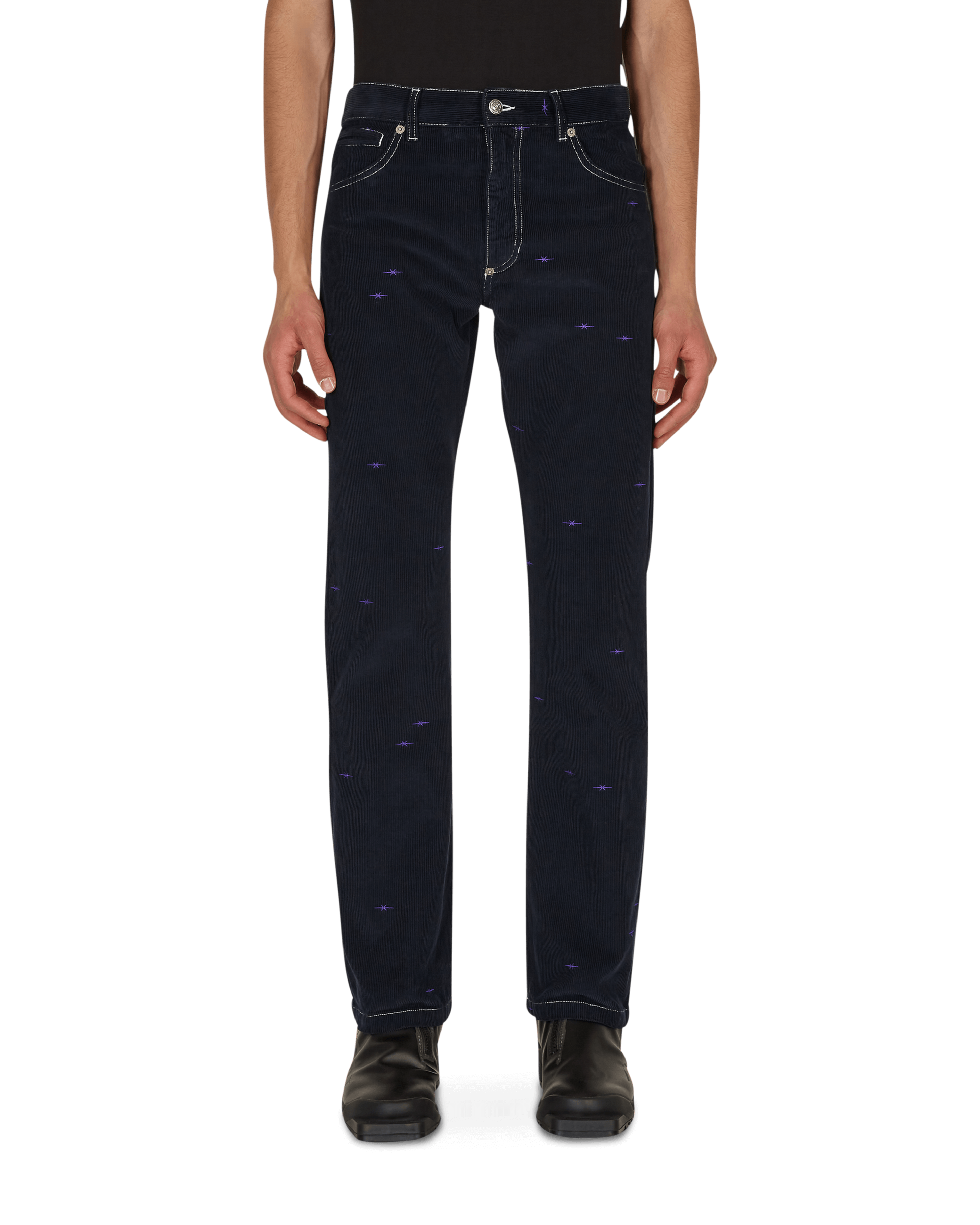Boot Cut Pants Blue