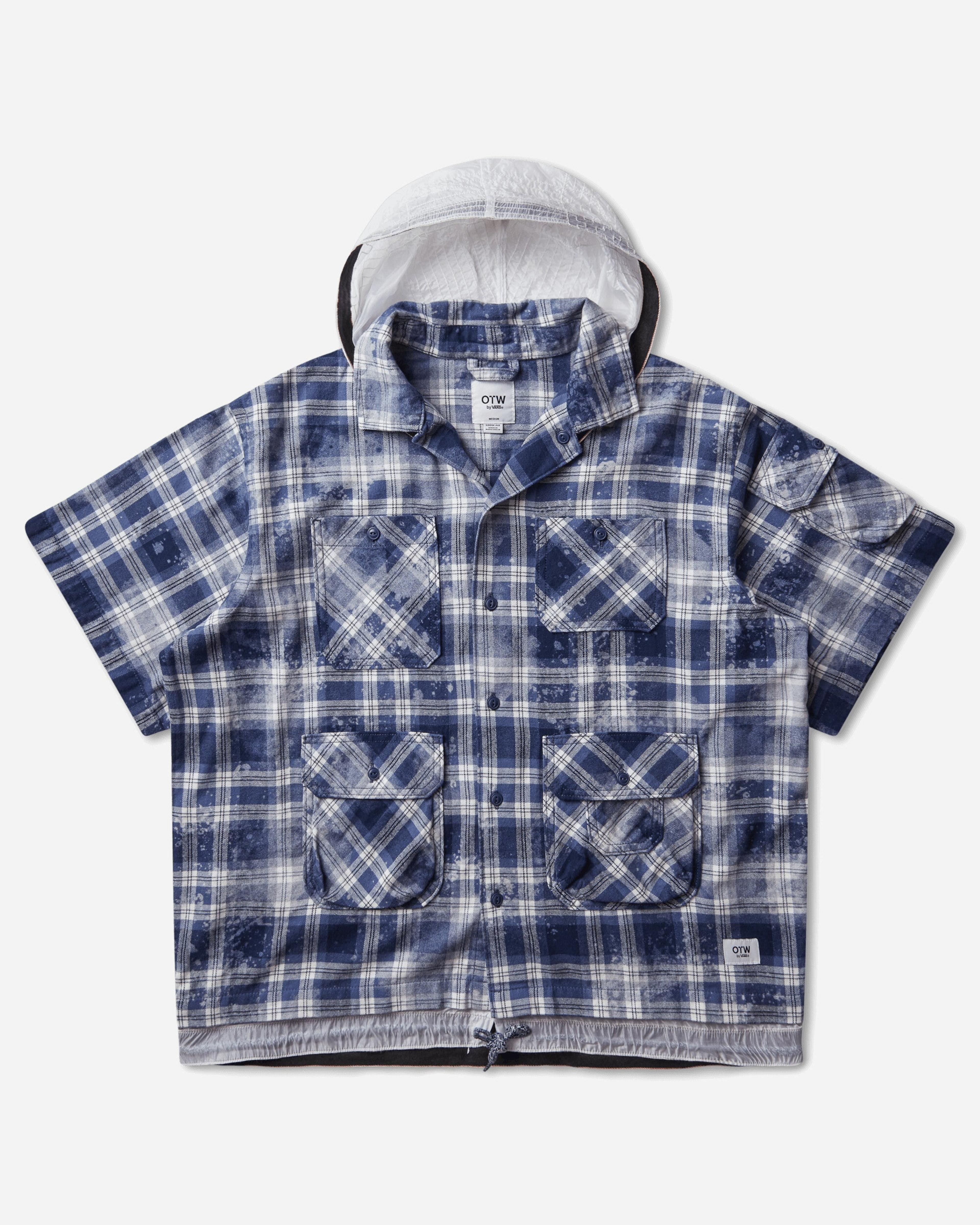 Men's TDC Double Layered Shacket Deep Indigo