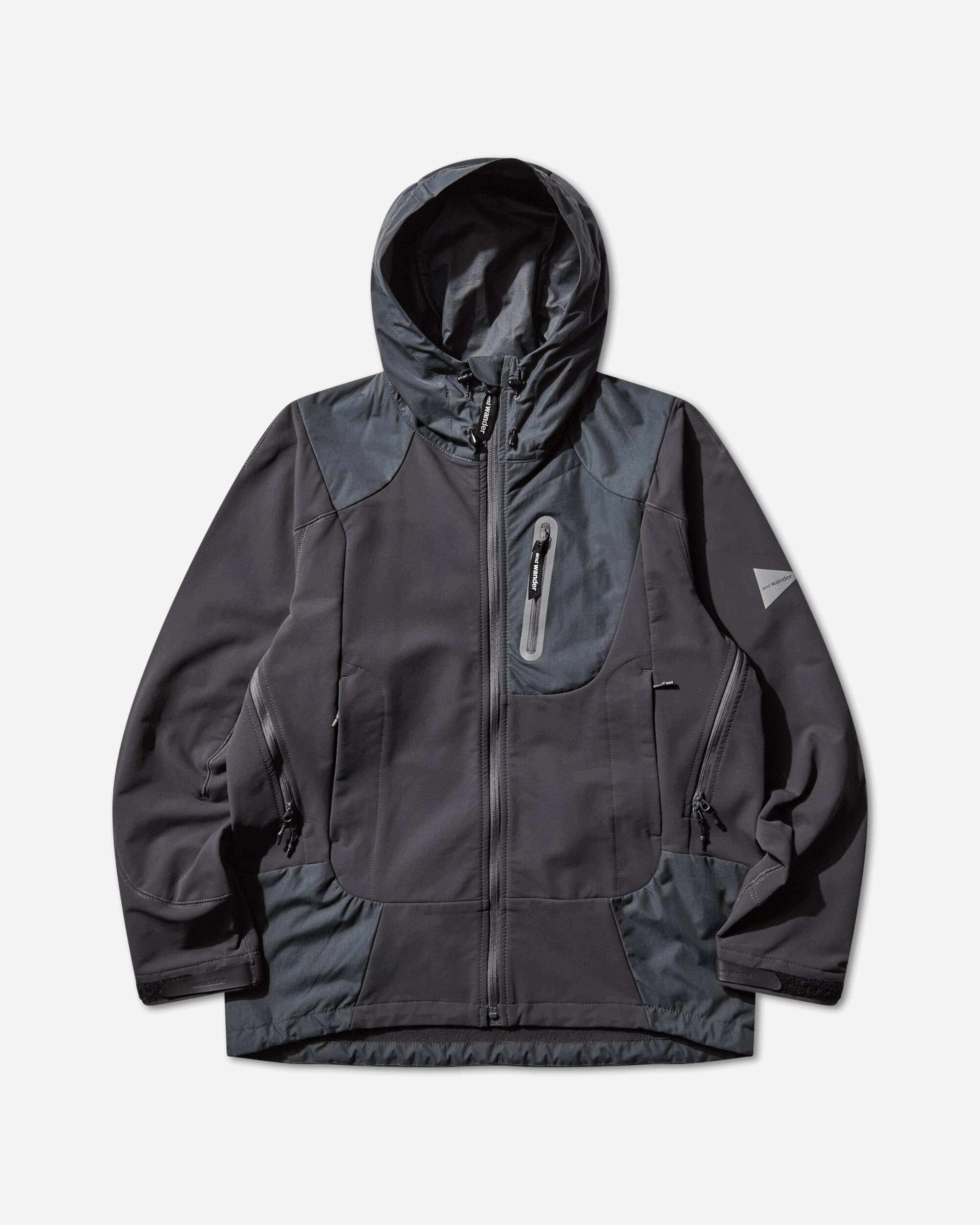 Men's Stretch Shell Jacket Dark Gray