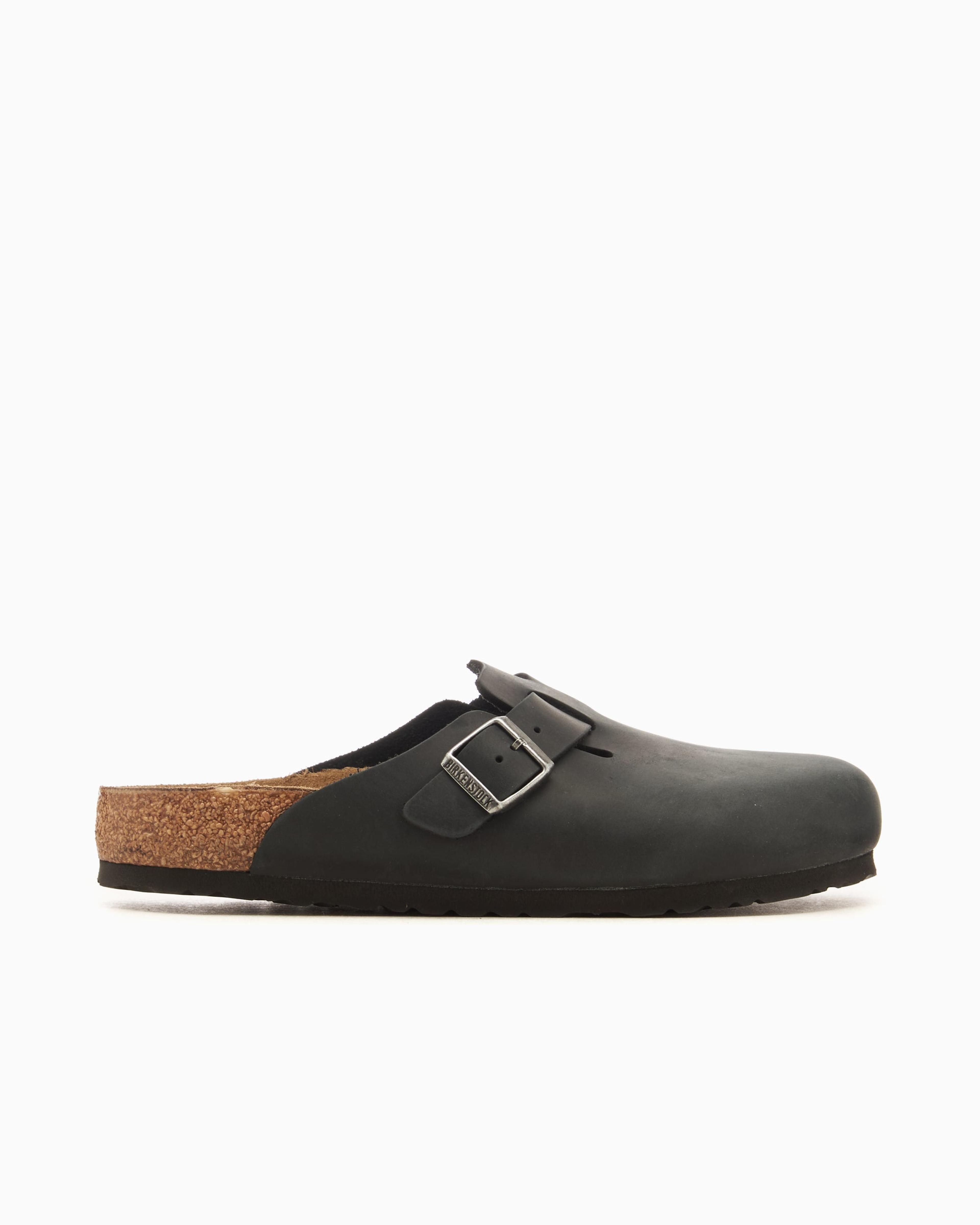 BIRKENSTOCK Boston Natural Leather Oiled Regular
