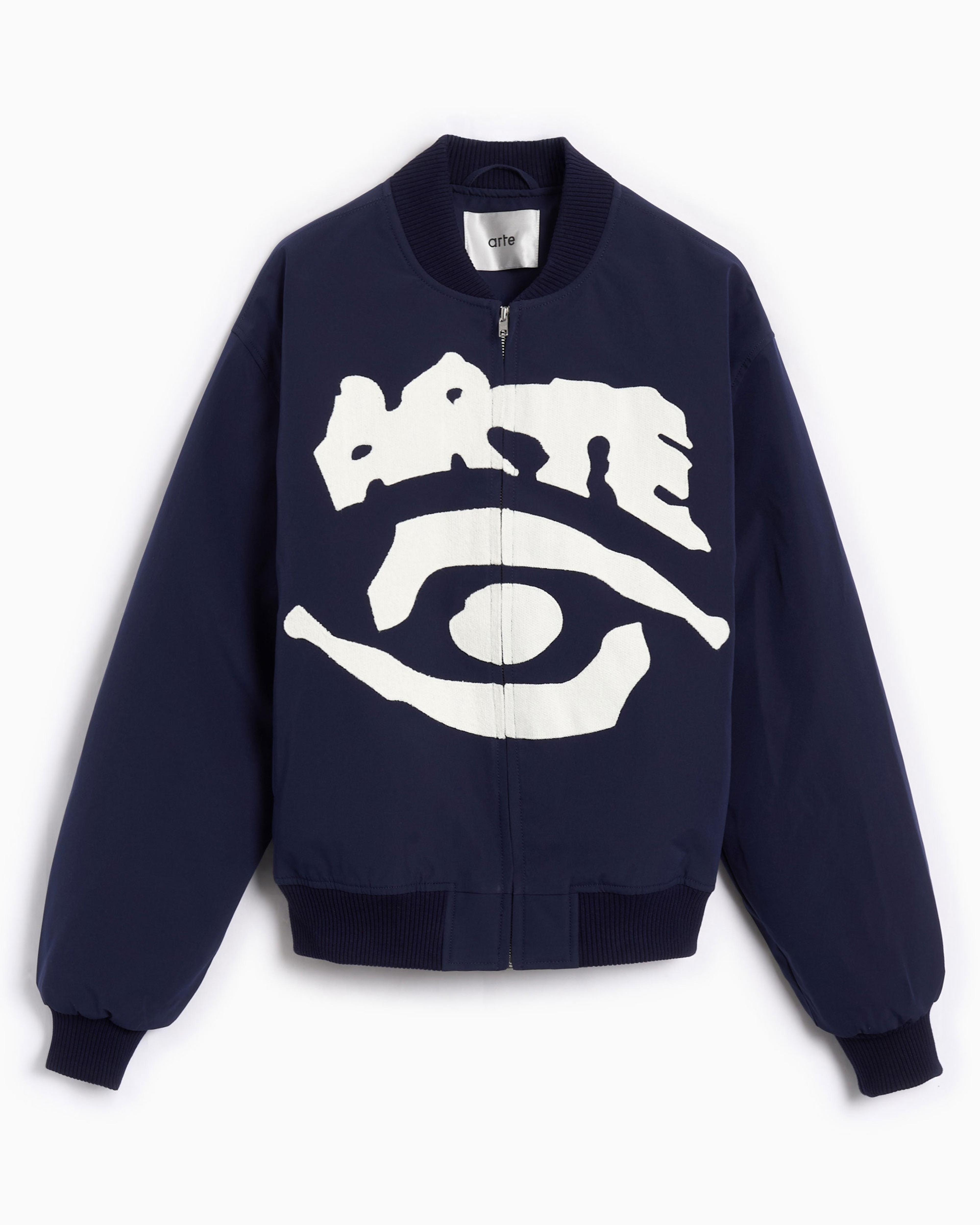 Bomber con gráfico Relaxed Arte Antwerp Eye para hombre