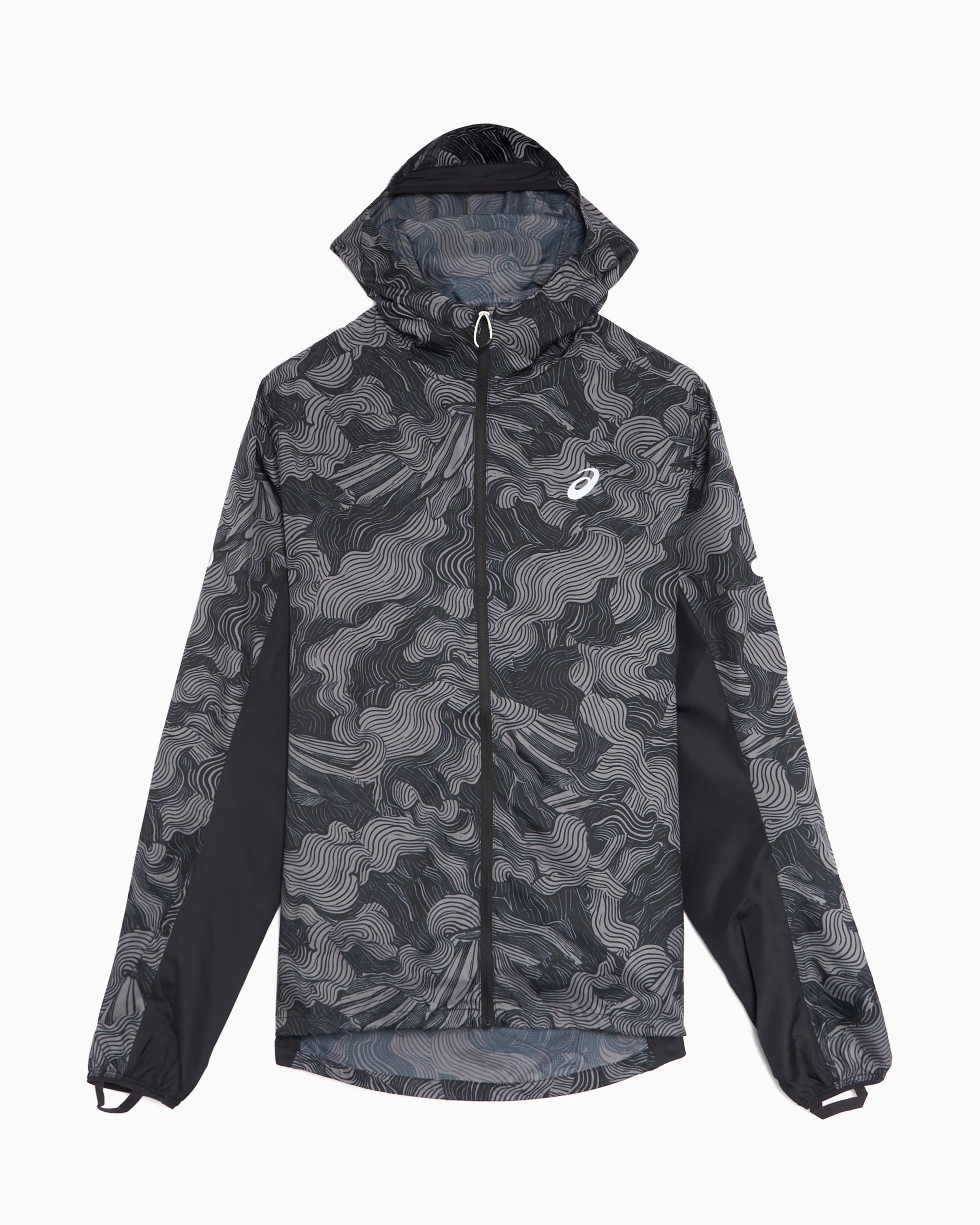 Chaqueta impermeable Relaxed ASICS Fujitrail Packable para hombre
