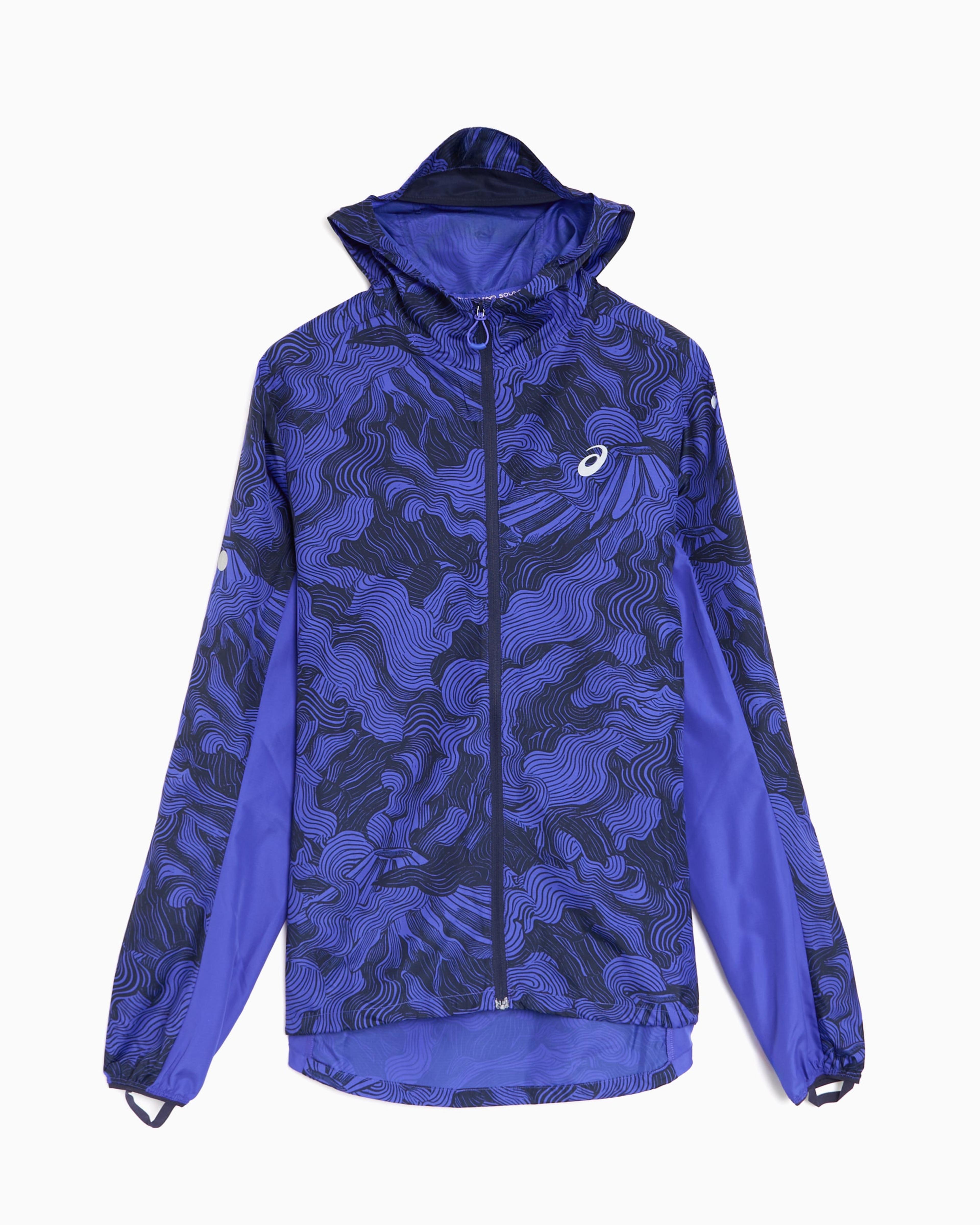 Chaqueta impermeable Relaxed ASICS Fujitrail Packable para hombre