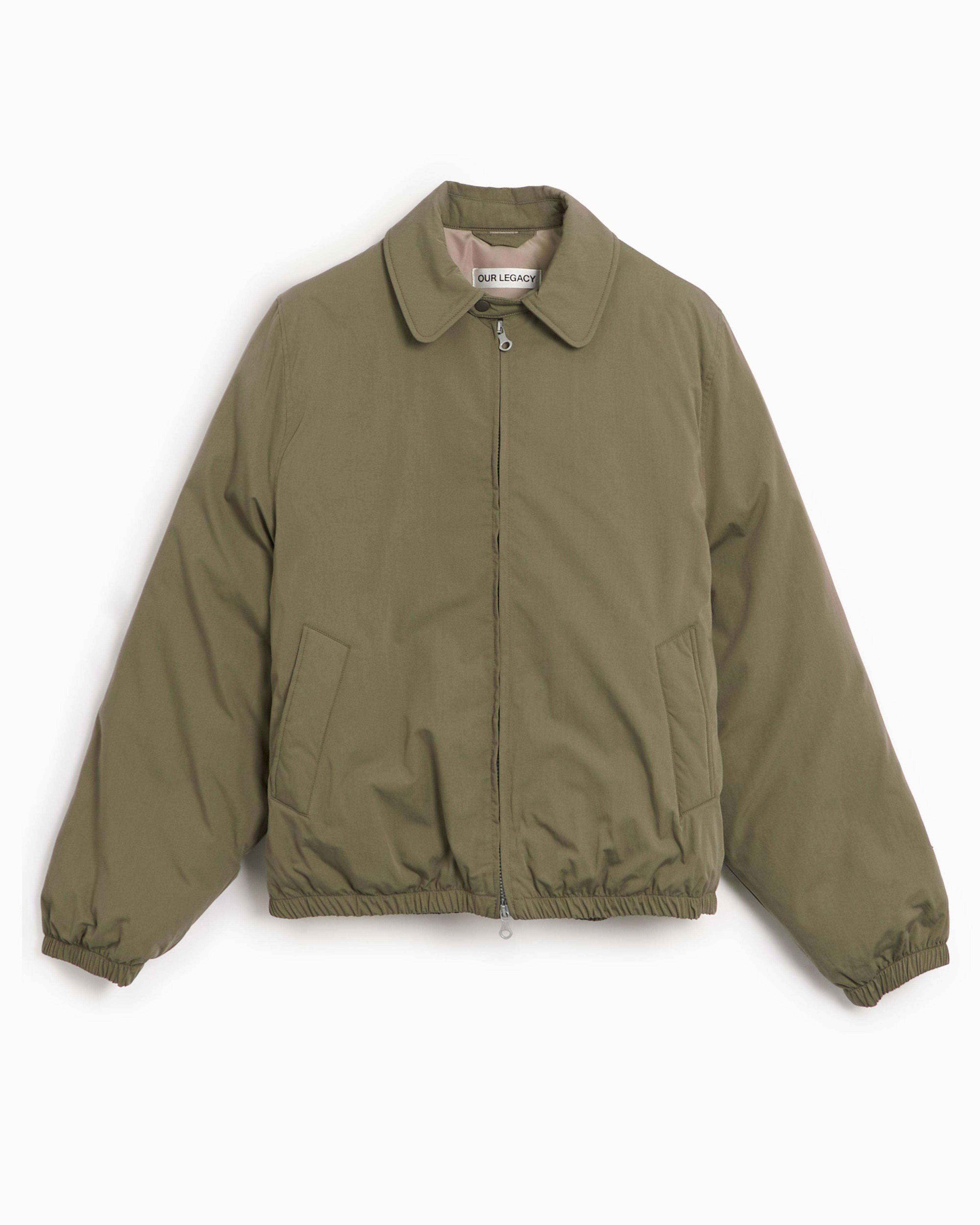 Chaqueta de plumas Our Legacy Solaro Sage Tide para hombre
