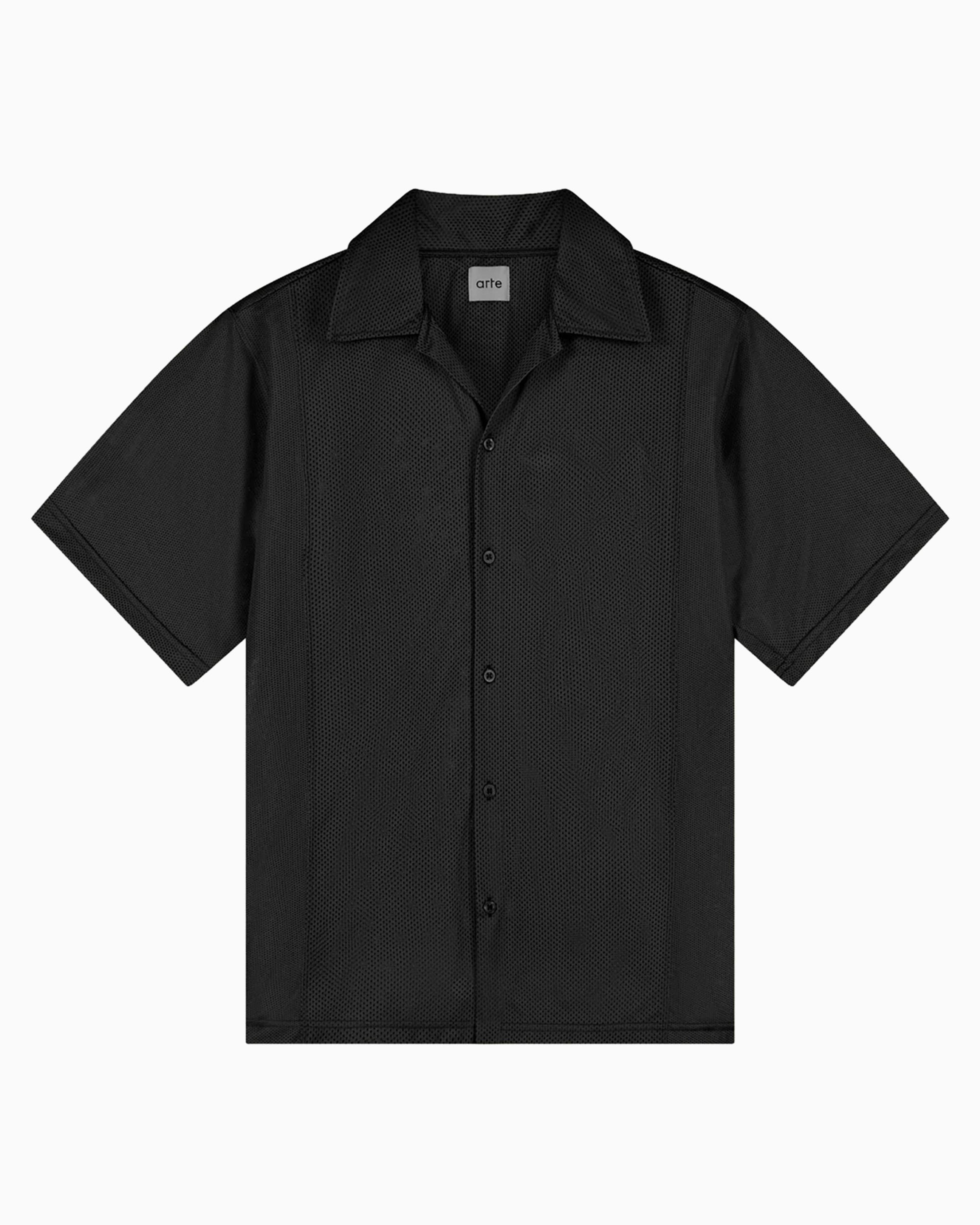Camisa Relaxed de manga corta Arte Antwerp Mesh para hombre