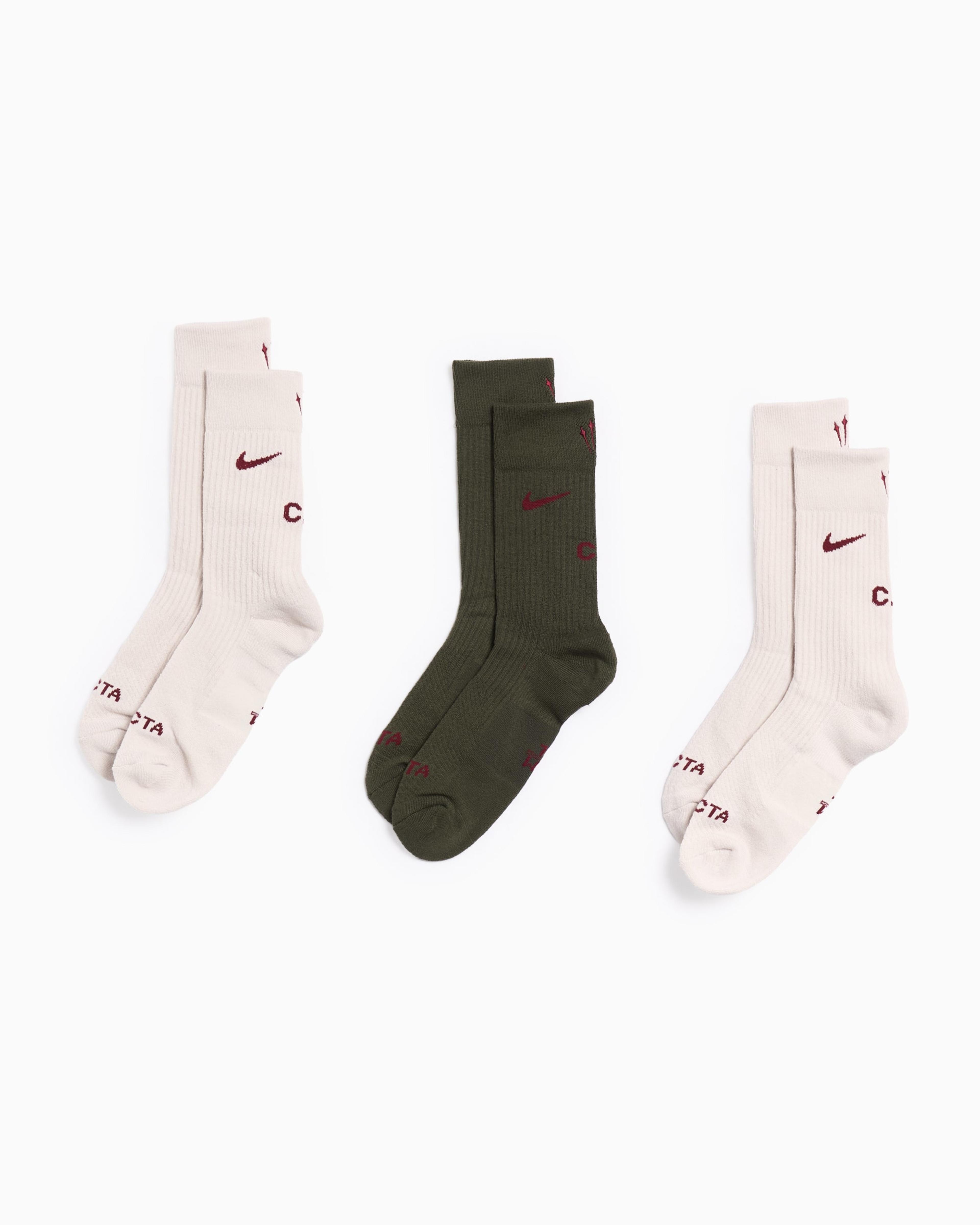 Calcetines Nike x Drake NOCTA Crew Unisex (3-Pack)