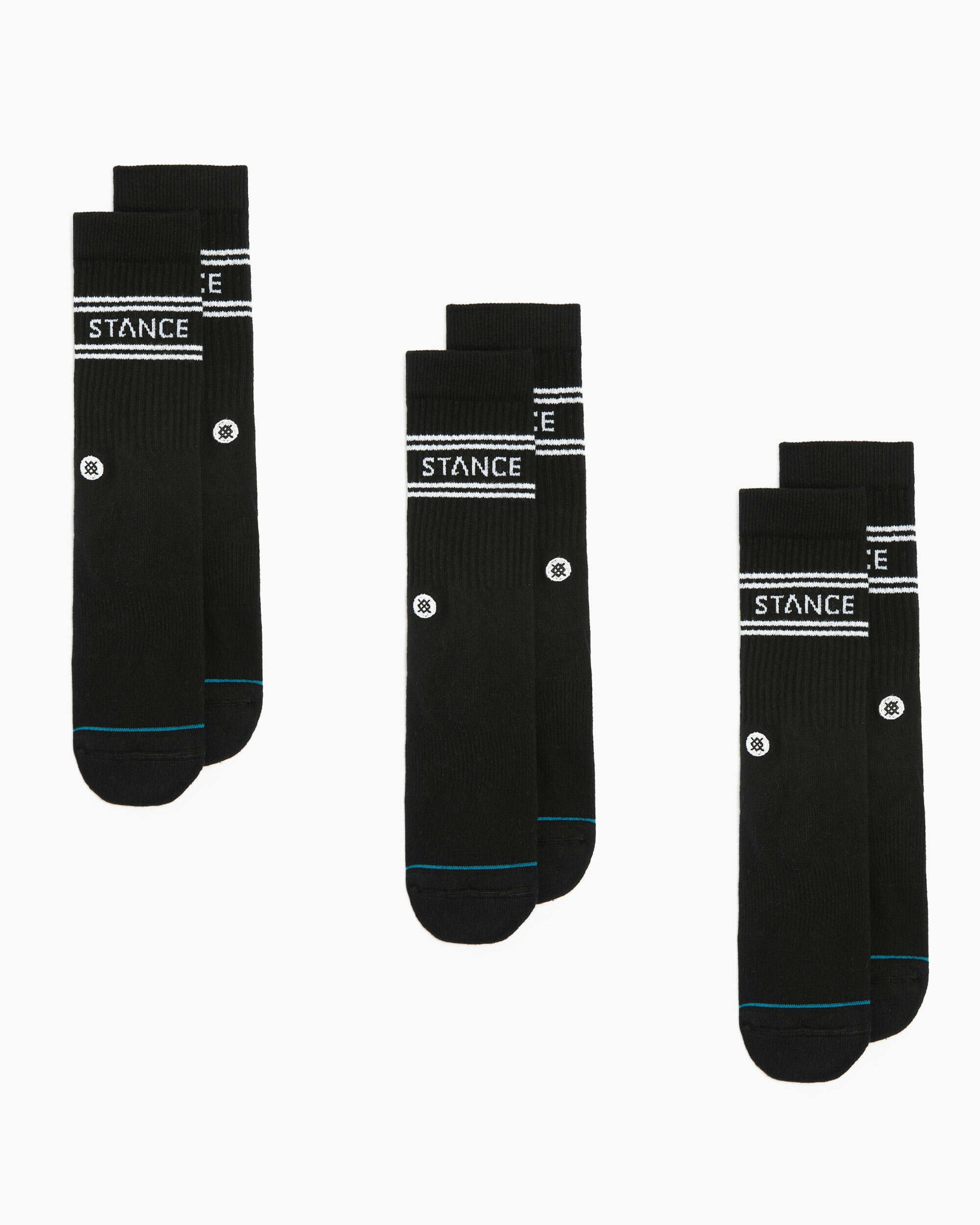 Calcetines Stance Basic Crew Socks (3 Pack) Unisex