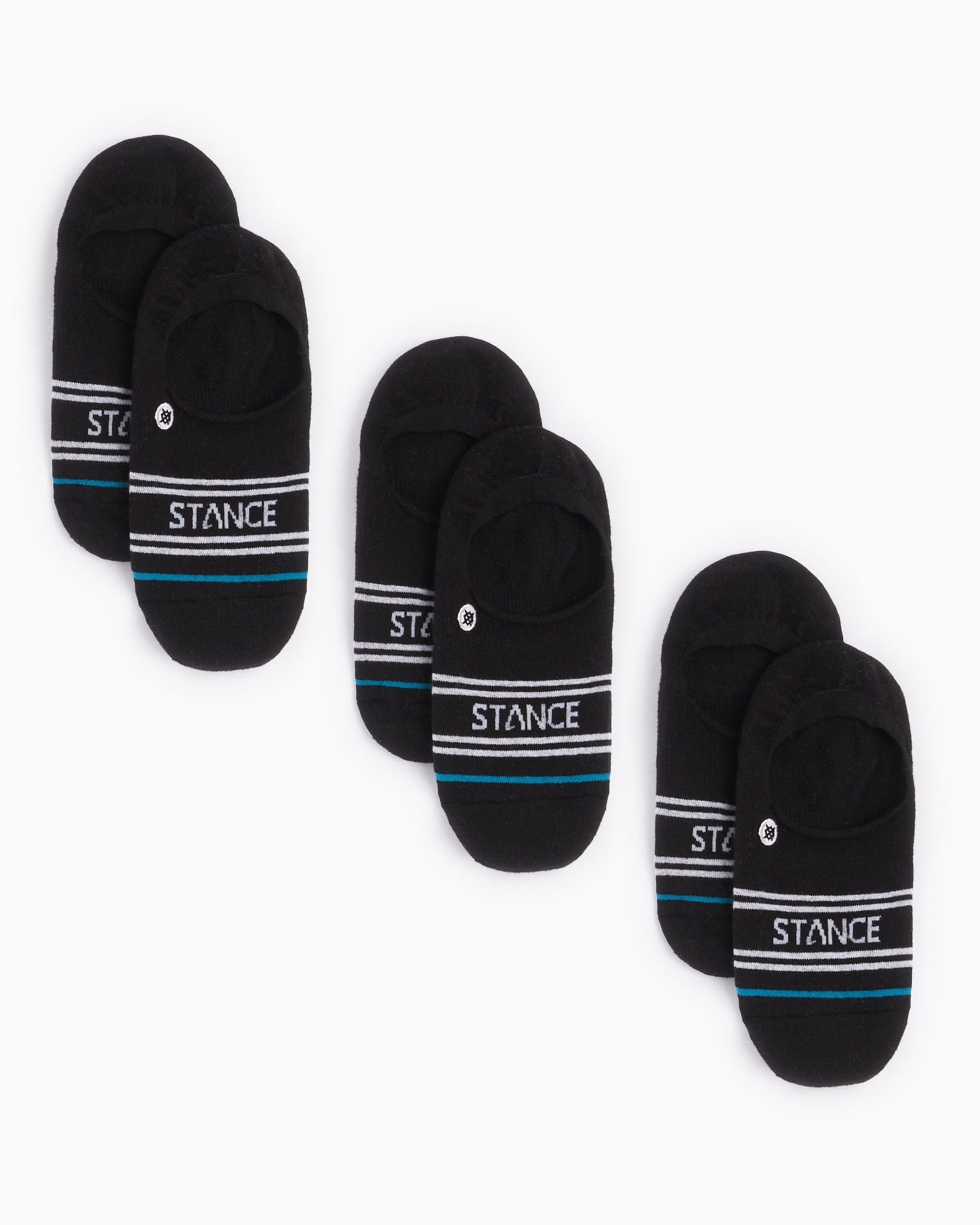 Calcetines Stance Basic No Show (3 Pack) Unisex