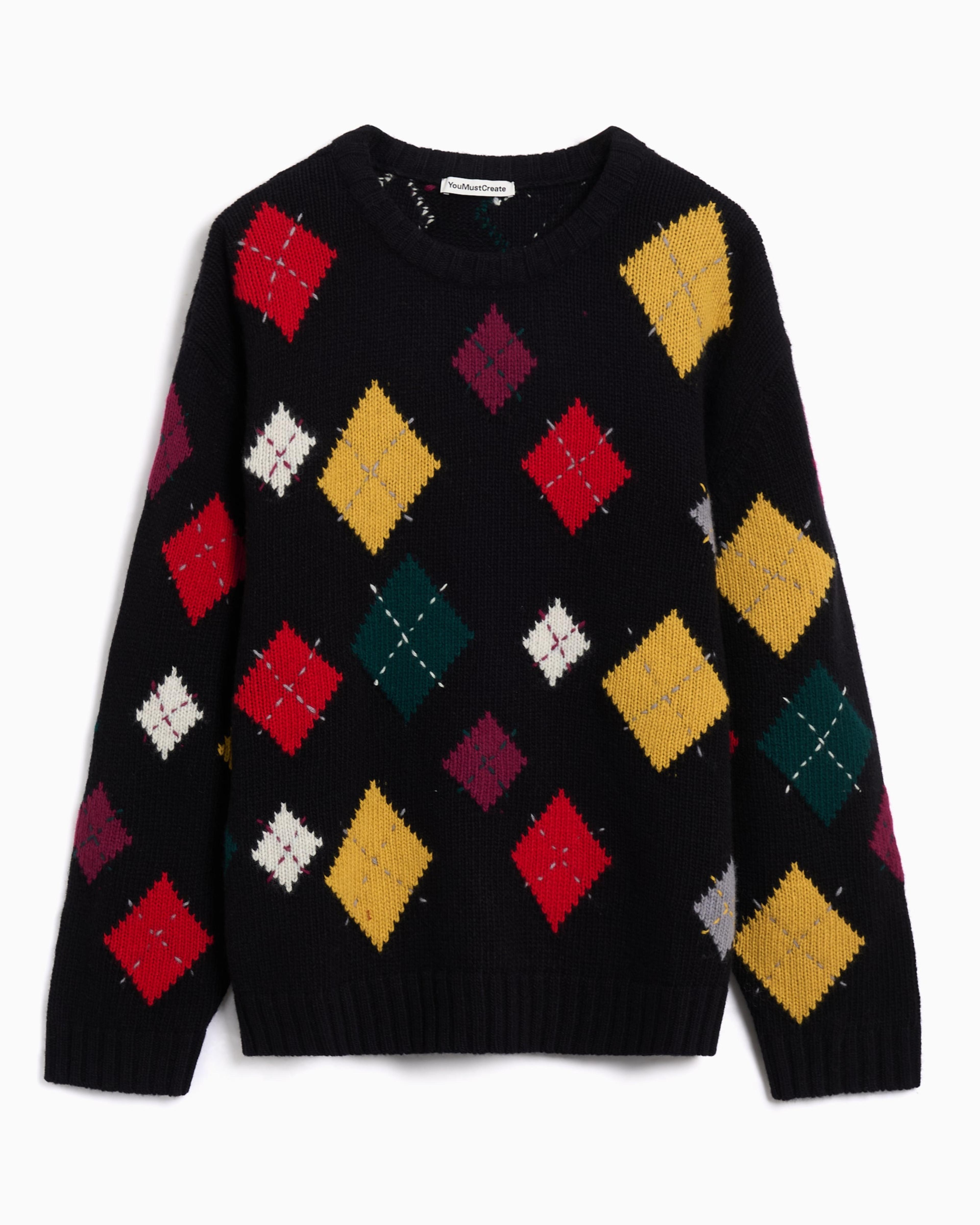 Jersey Relaxed Rombos YMC Flint para hombre