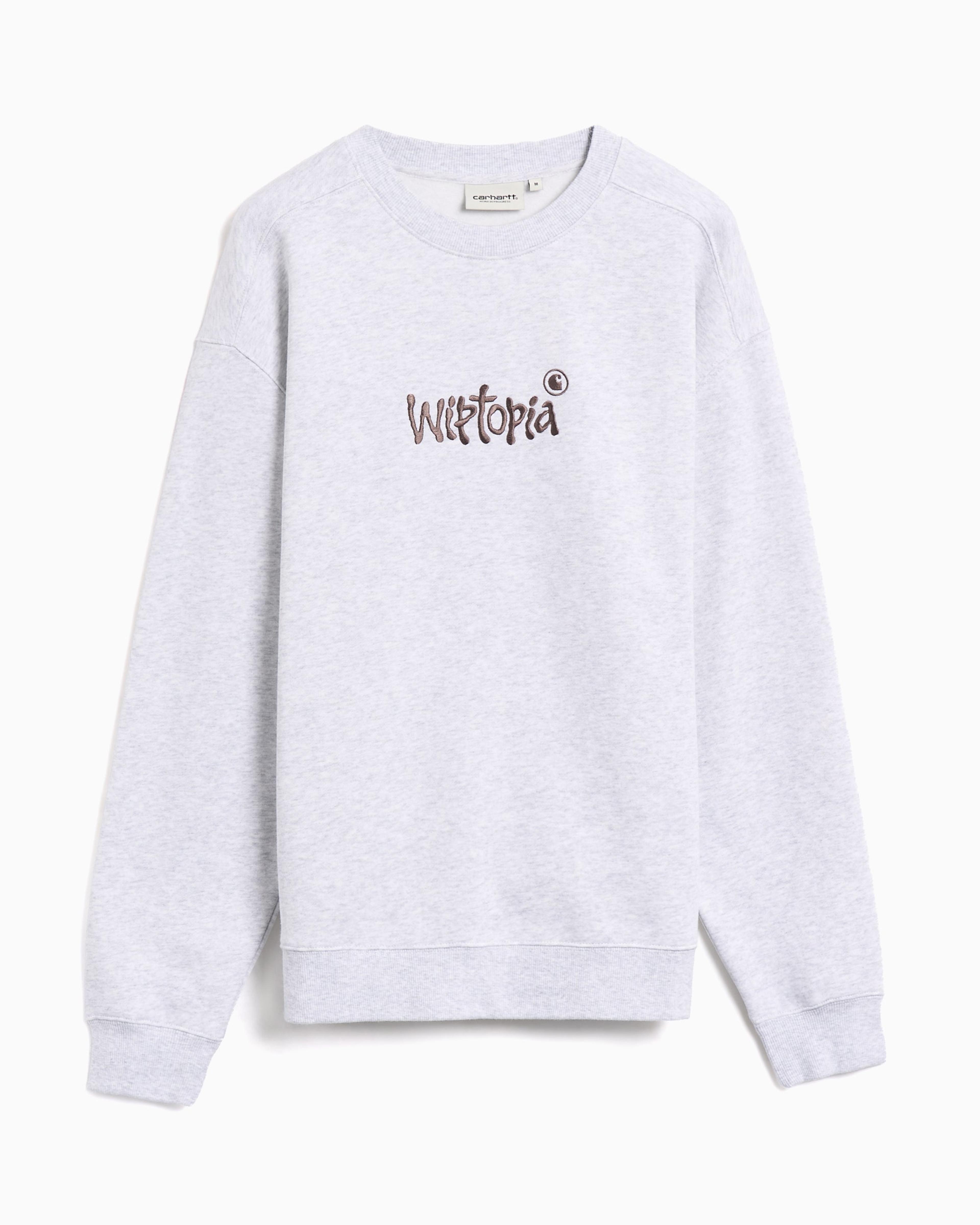 Sudadera con gráfico Relaxed Carhartt WIP Wiptopia Script para mujer
