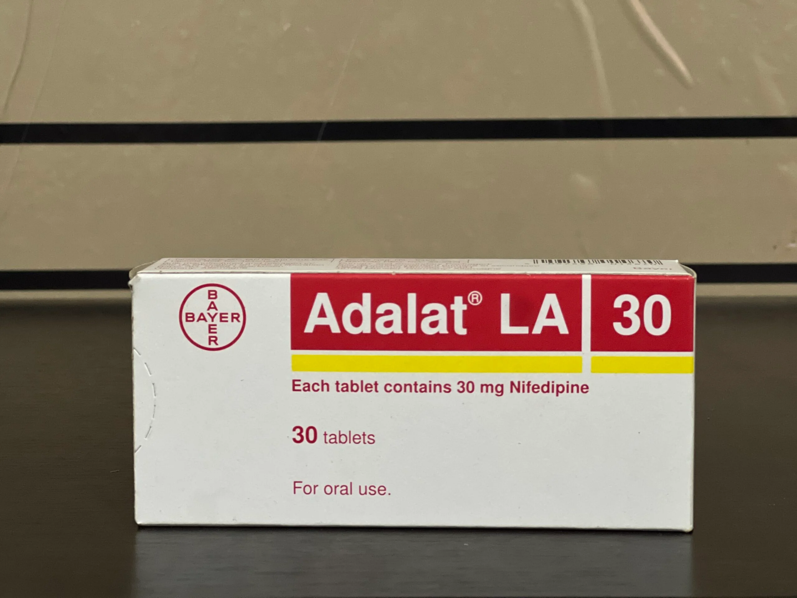 Adalat 30mg/60mg Tablet