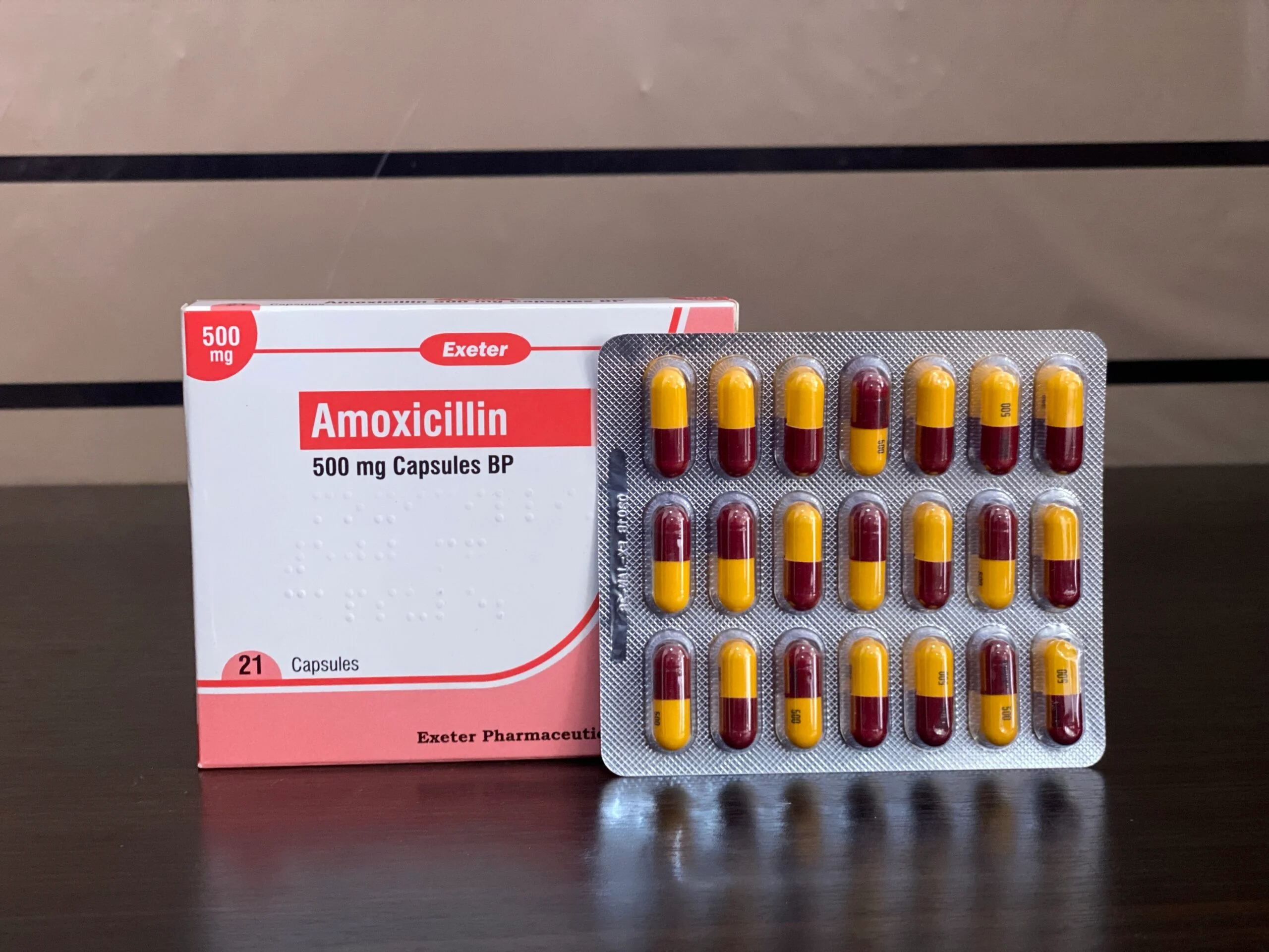 Amoxicillin [Exeter] Capsules 500mg 21’s