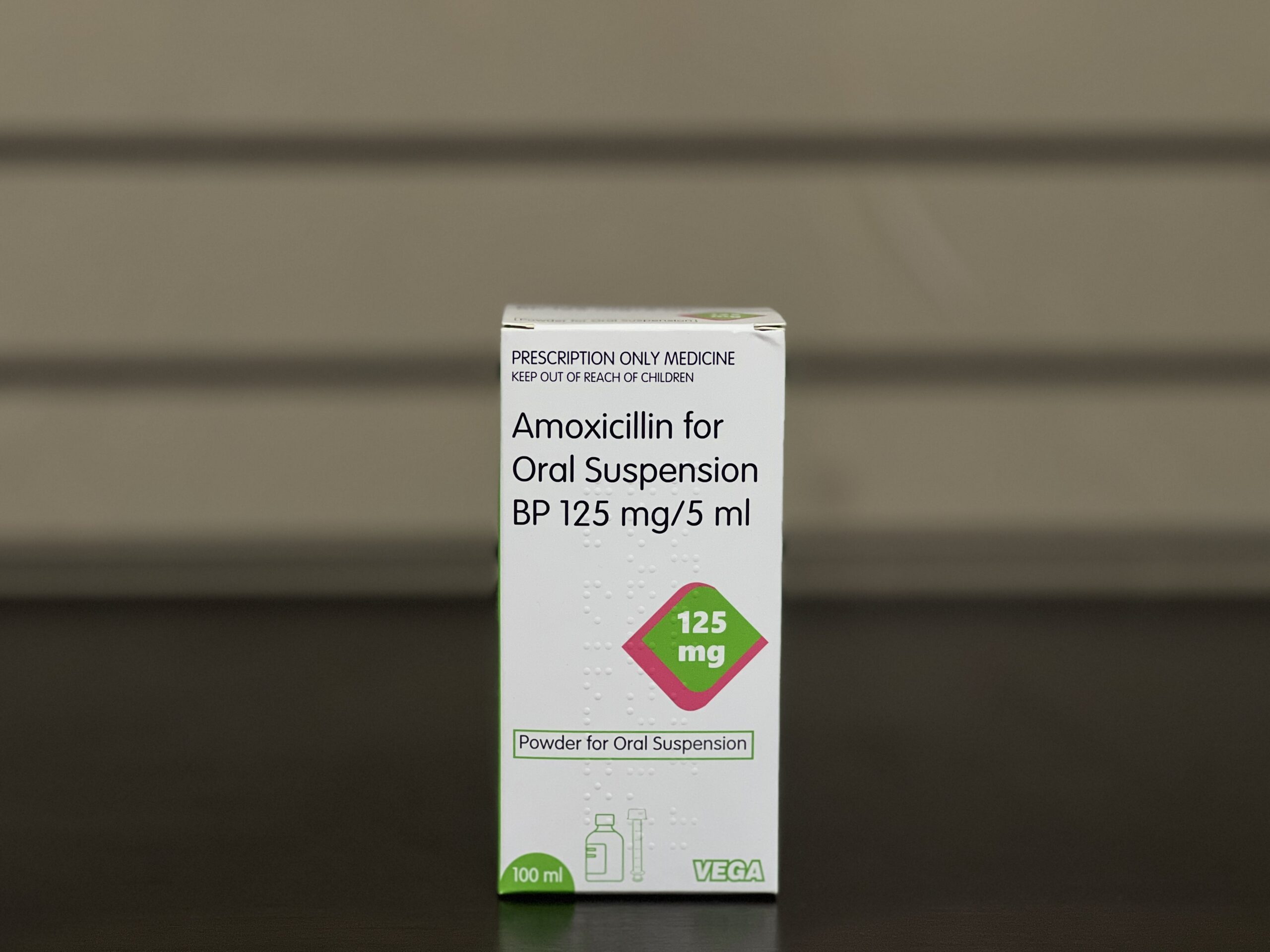 Amoxicillin [Vega] Suspension 125mg/5ml