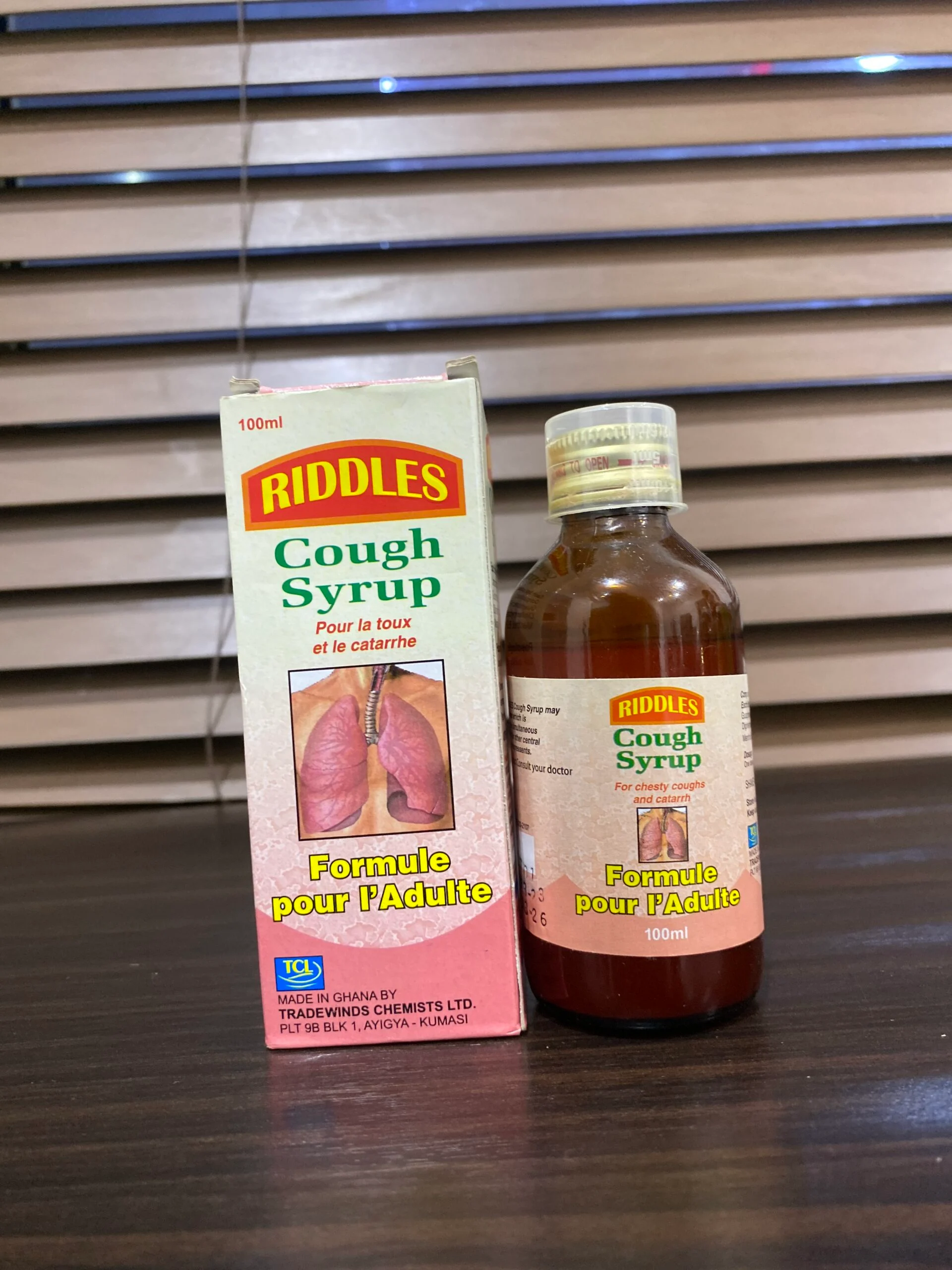Riddles Adult Cough Syrup