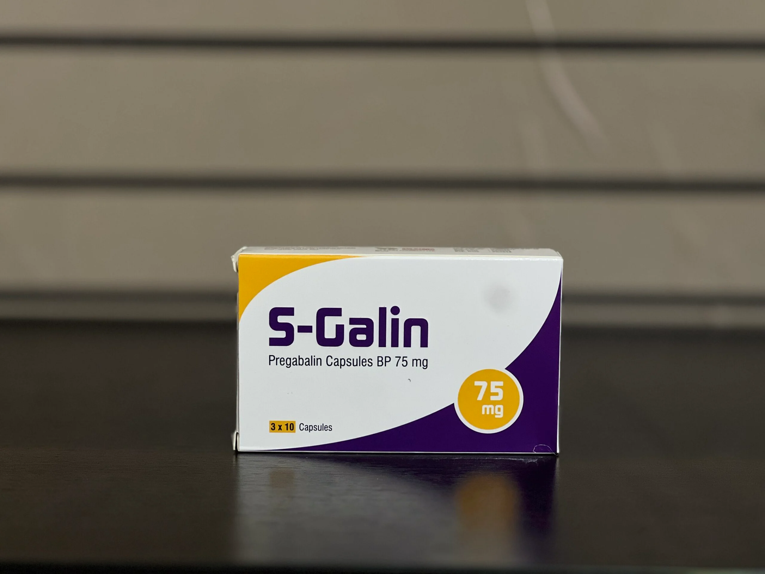 S-Galin [Pregabalin] 75mg Tablet
