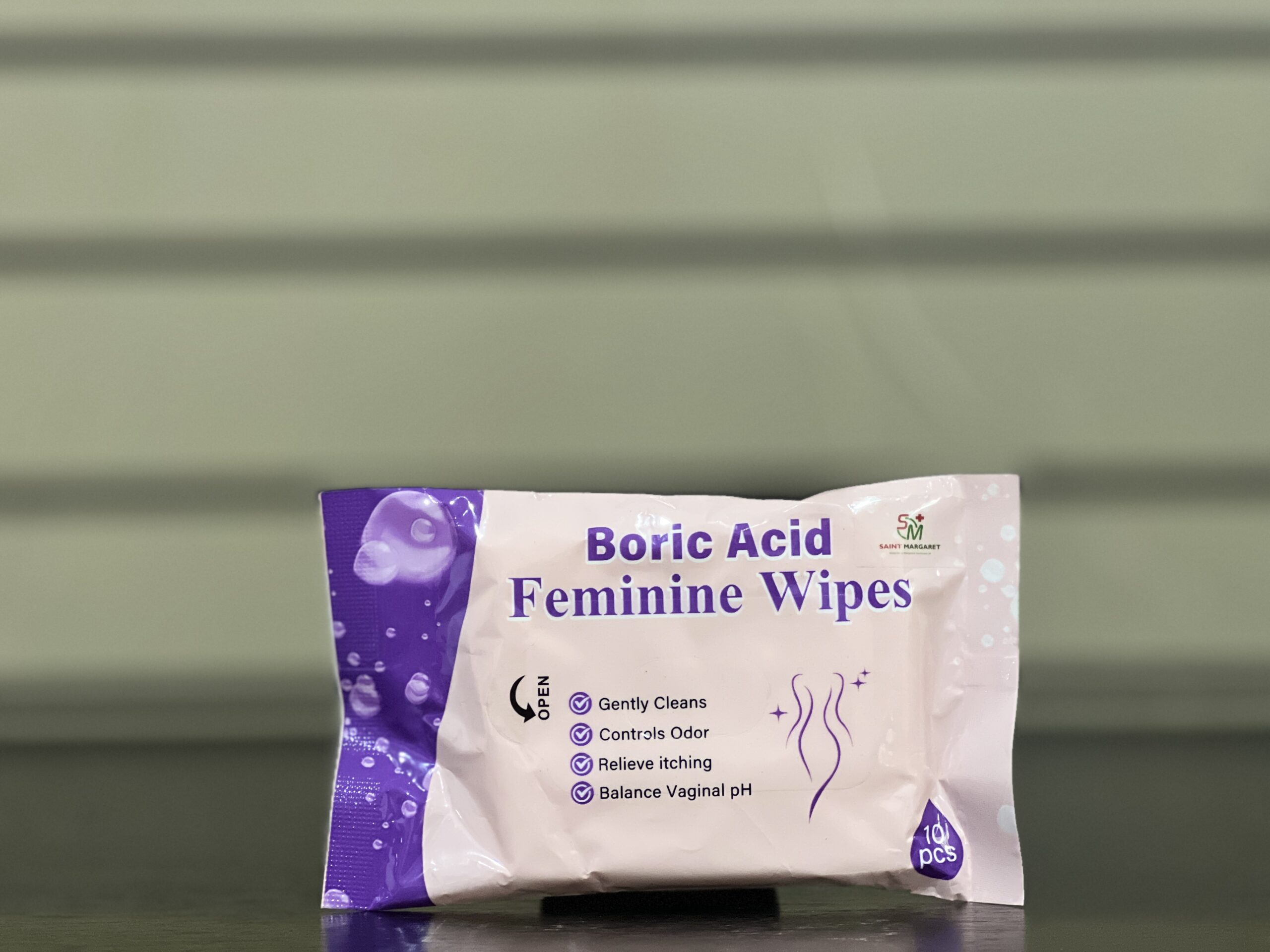 Saint Margaret Boric Acid Feminine Wipes