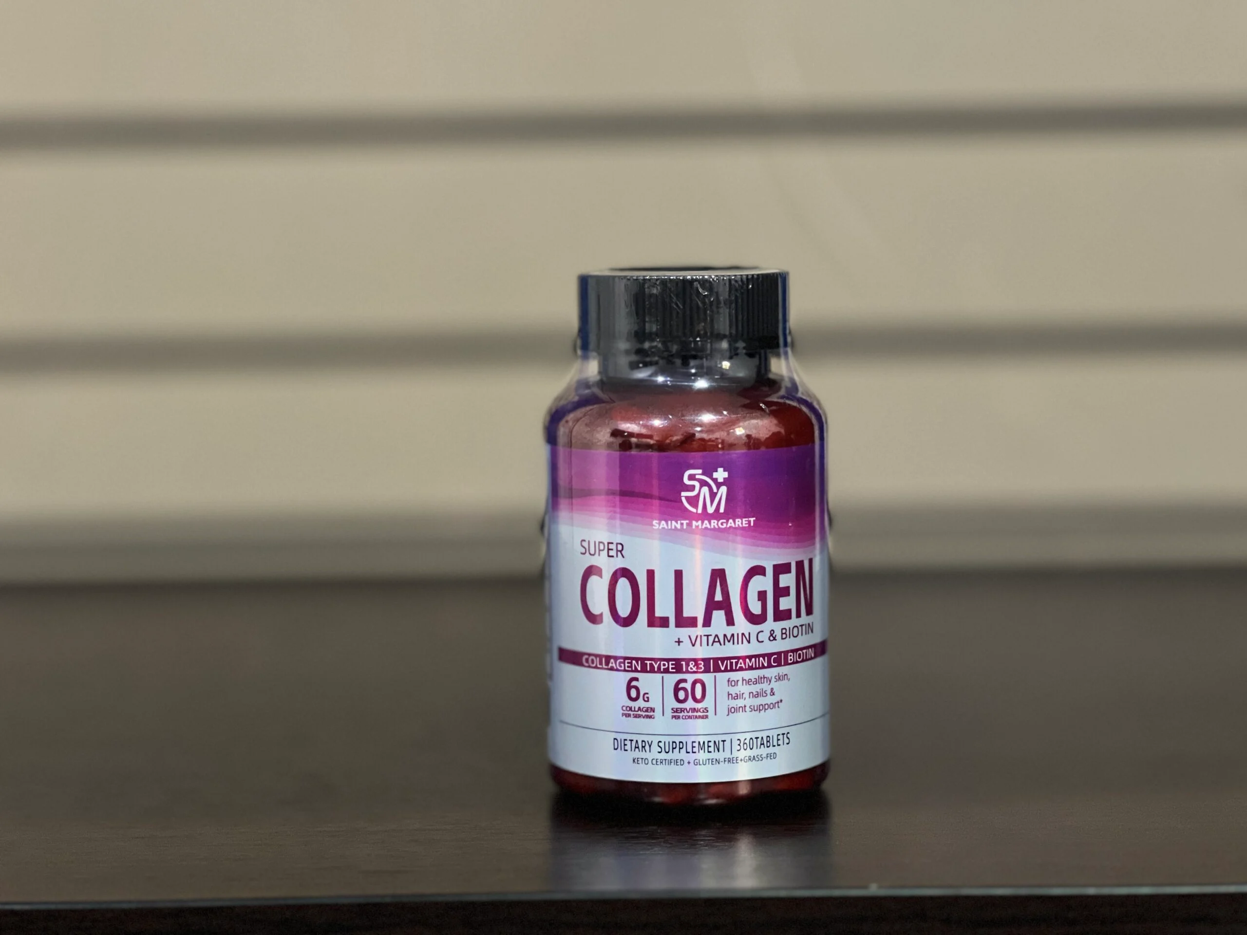 Saint Margaret Super Collagen + Vit C 360’s: