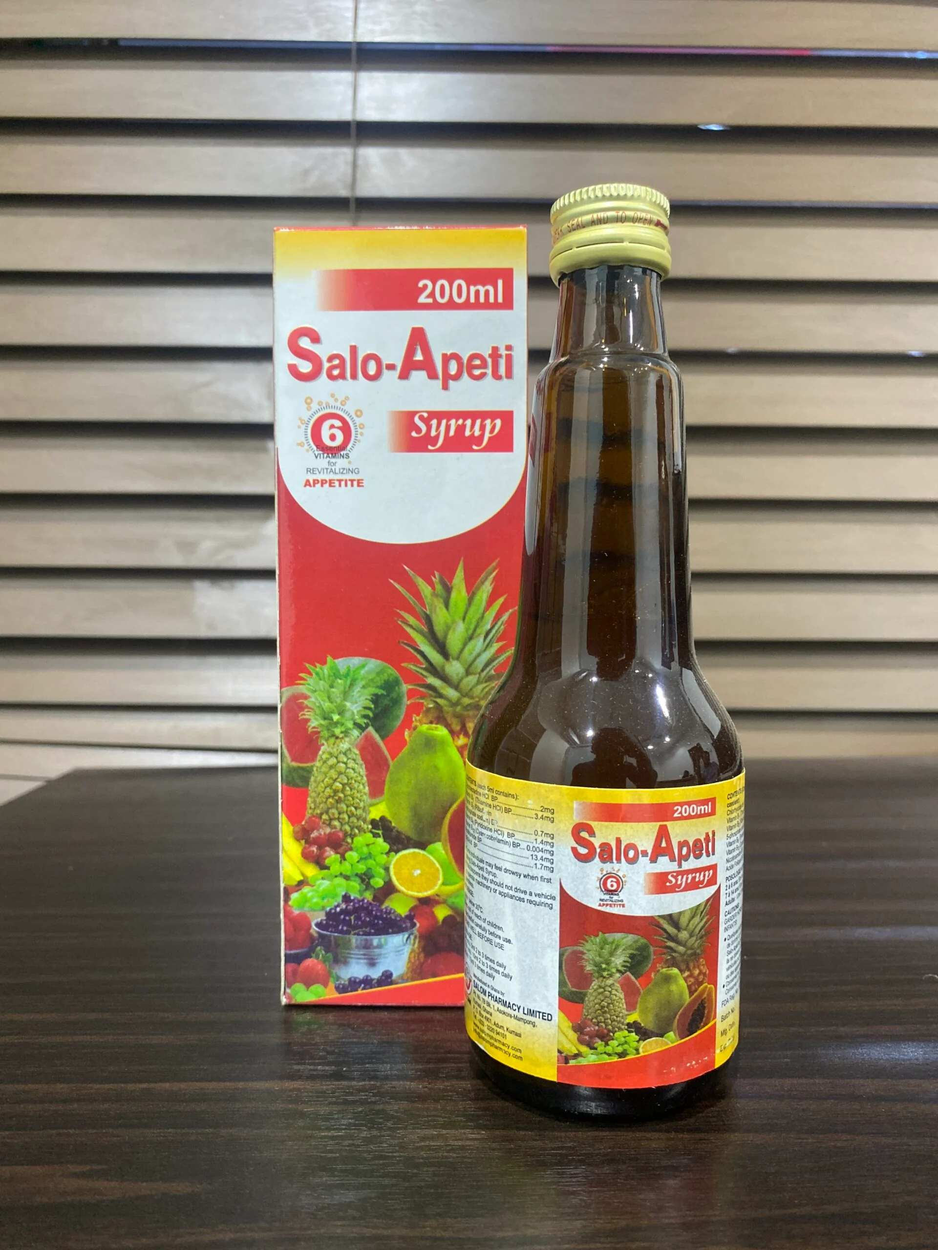 Salo Apeti Syrup 200Mls
