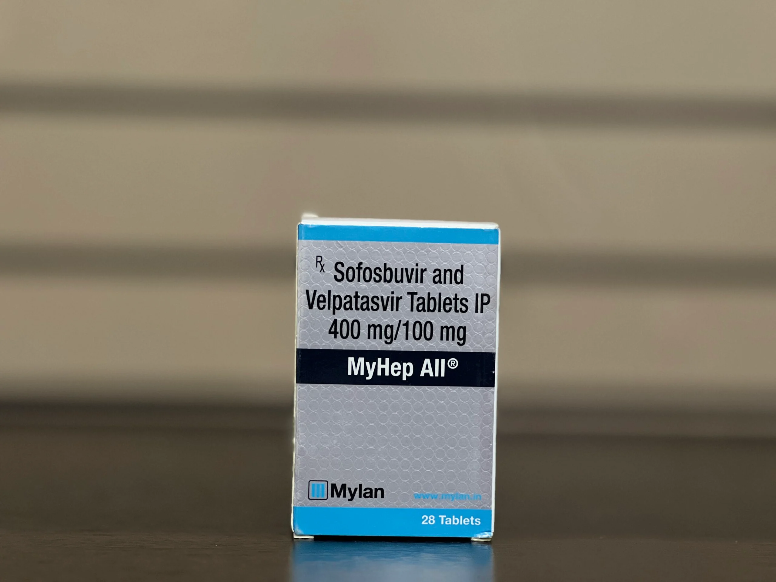 Sofosbuvir & Velpatasvir 400mg/100mg Tablet