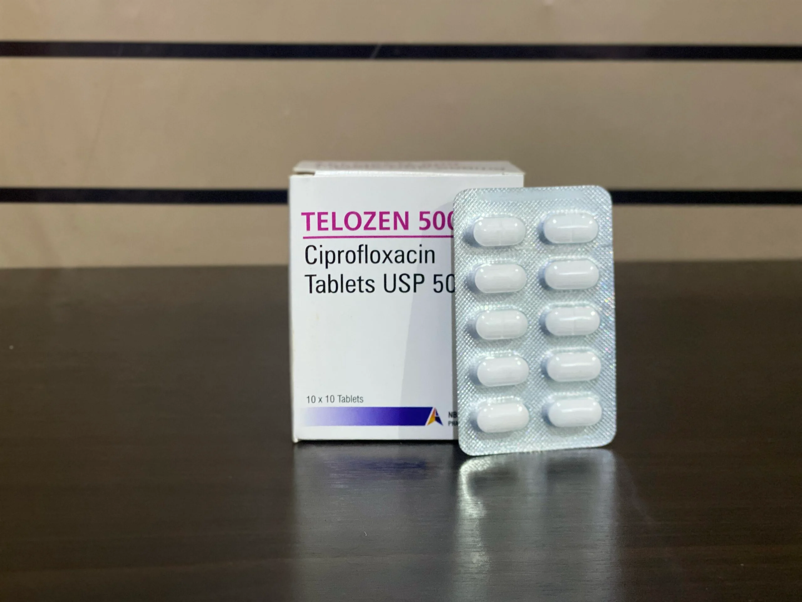 Telozen 500mg -Ciprofloxacin 10’s