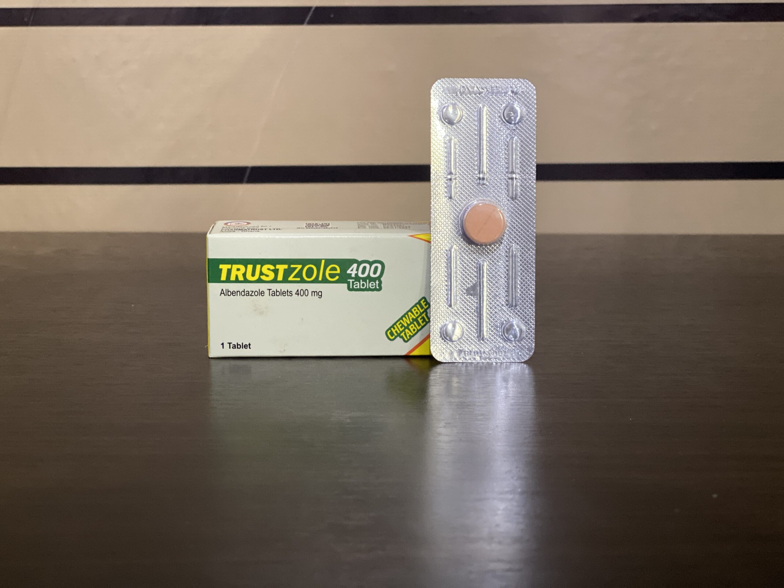 Trustzole[Albendazole] Tablet
